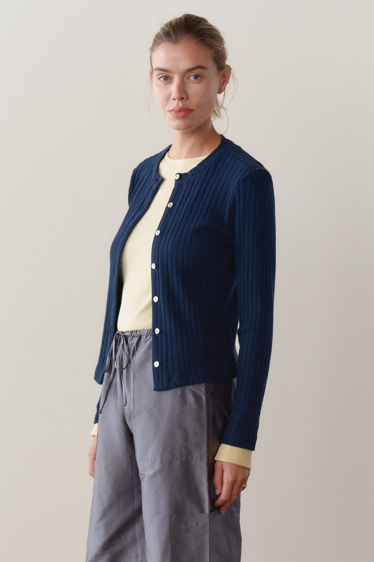The Sweater Rib Cardigan
