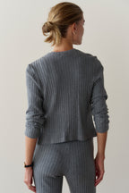 The Sweater Rib Cardigan