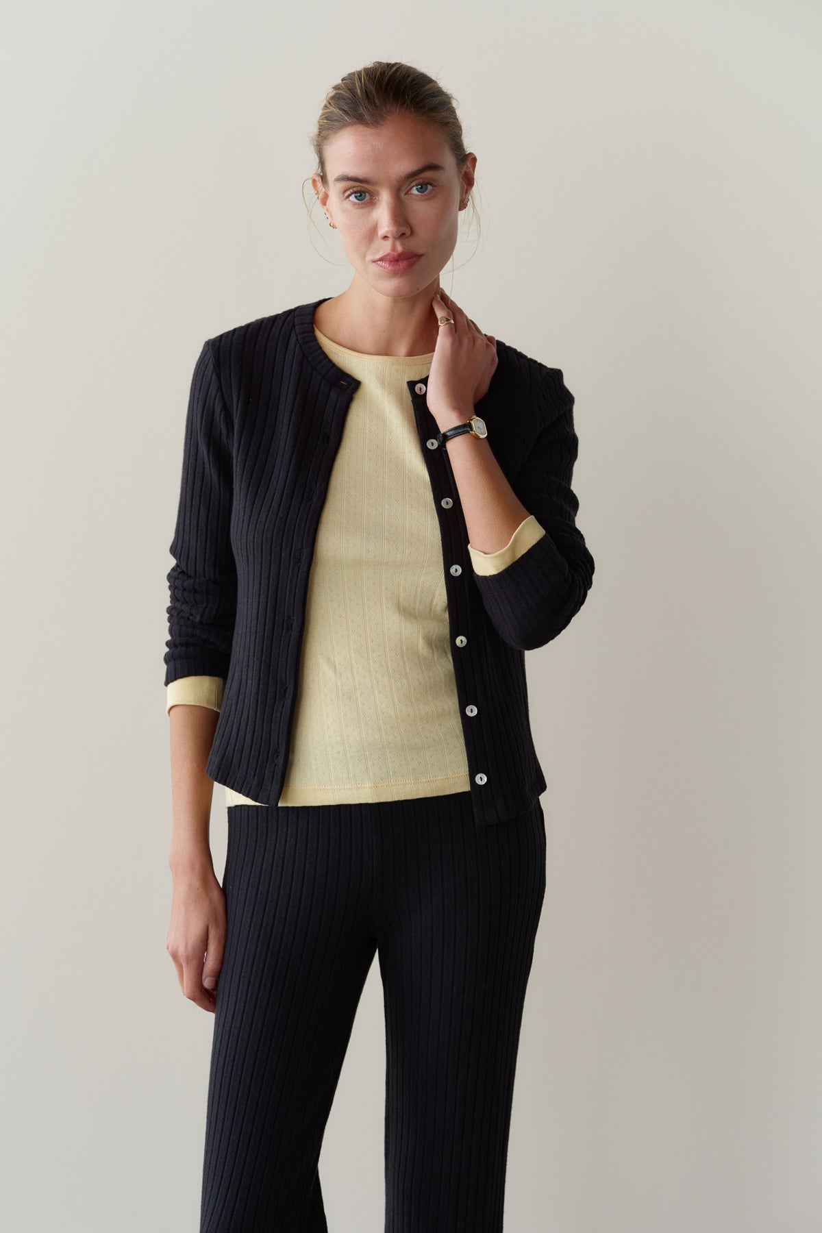 The Sweater Rib Cardigan