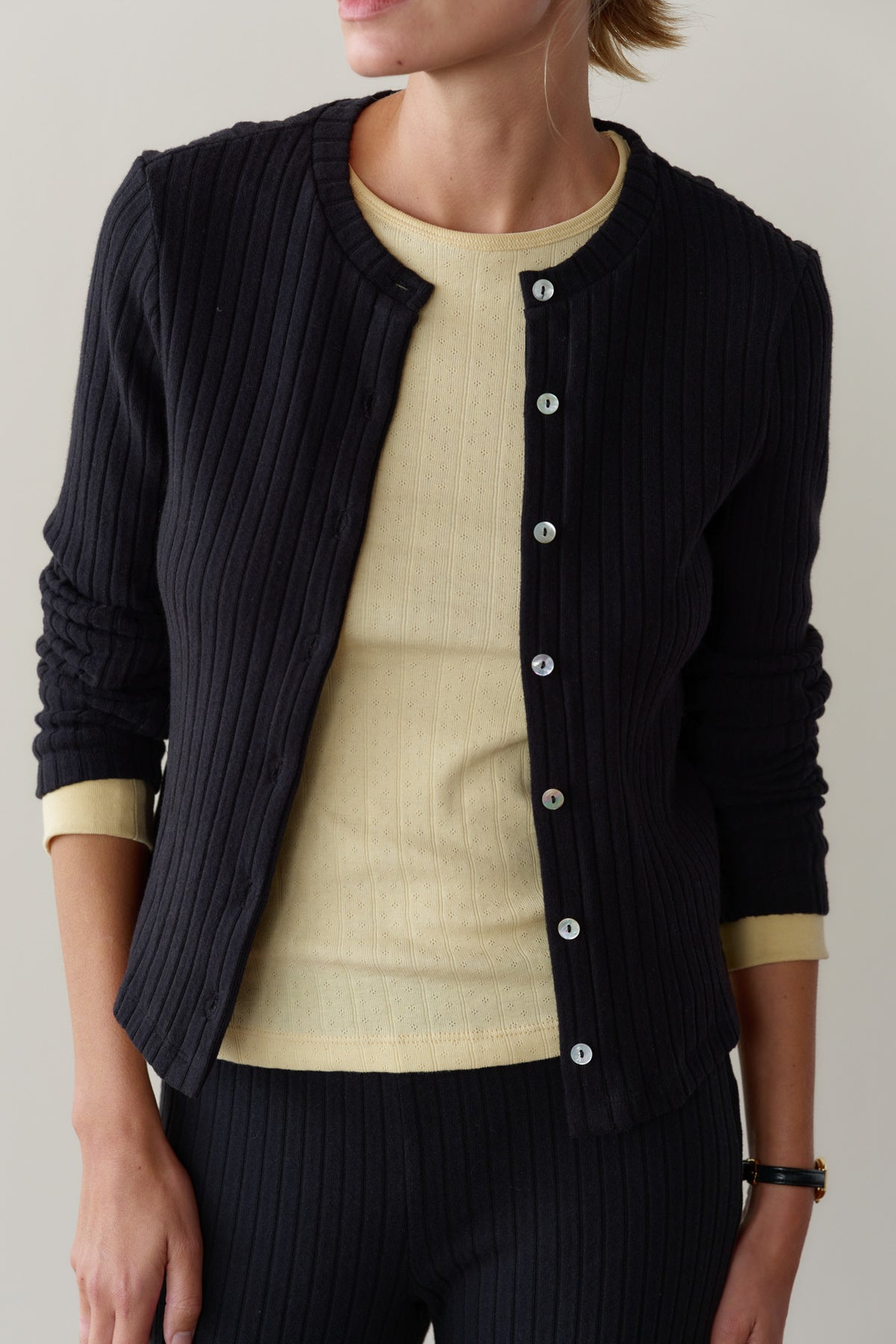The Sweater Rib Cardigan