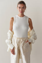The Sweater Rib Shell