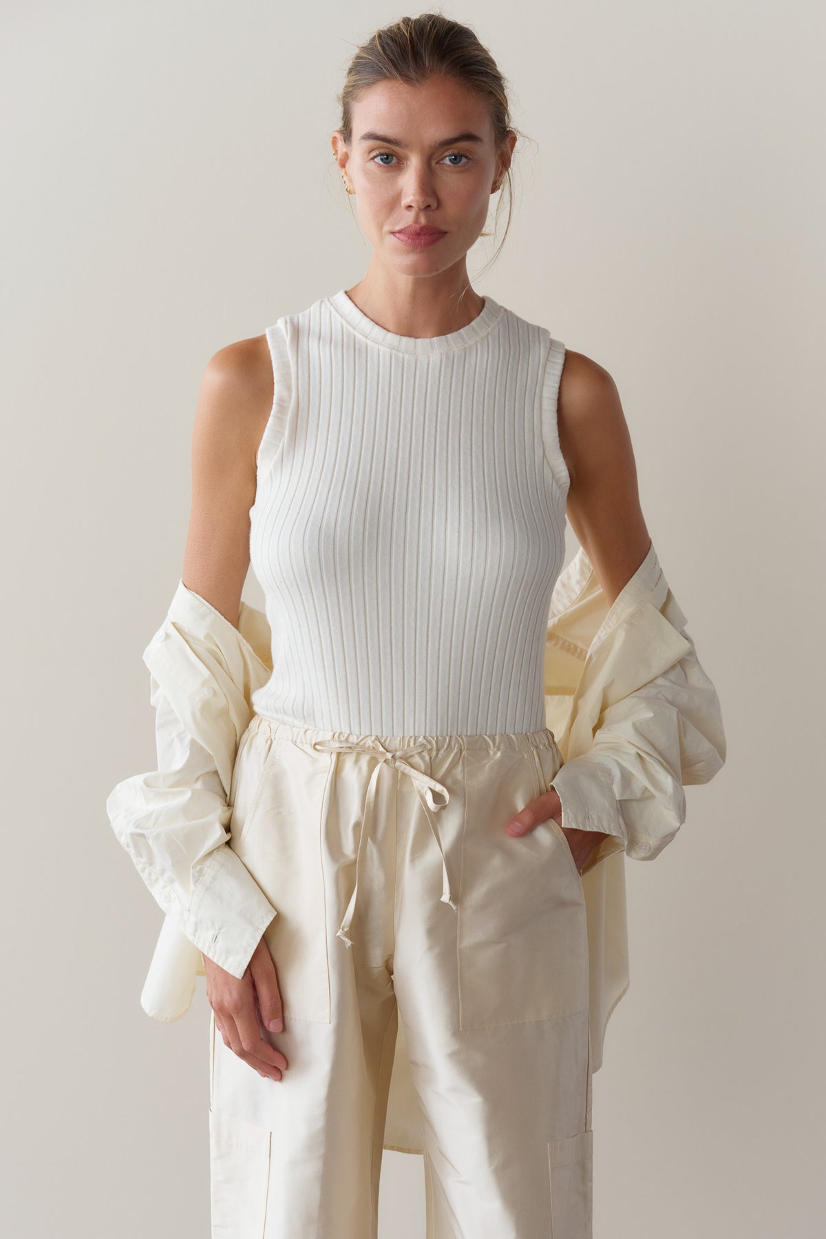 The Sweater Rib Shell