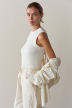 The Sweater Rib Shell