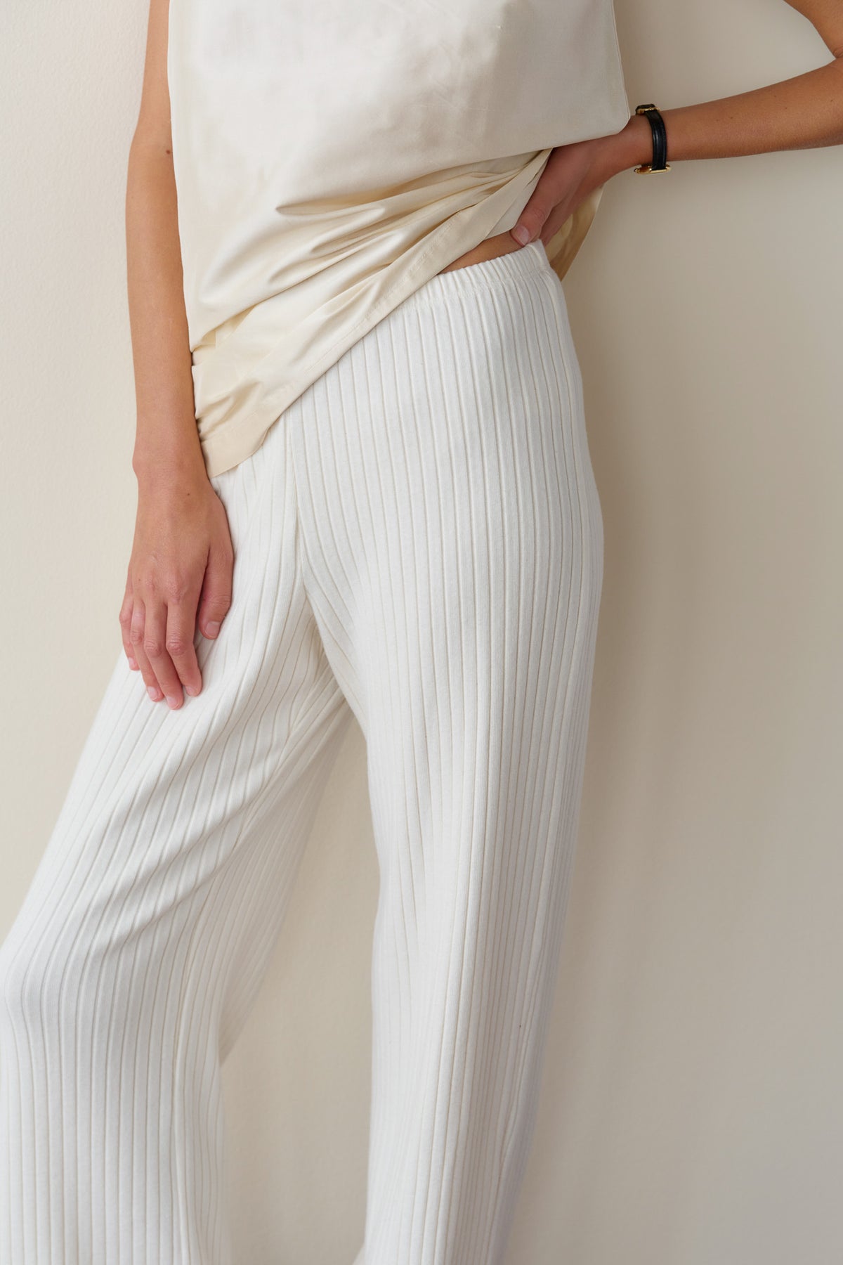 The Sweater Rib Simple Pant