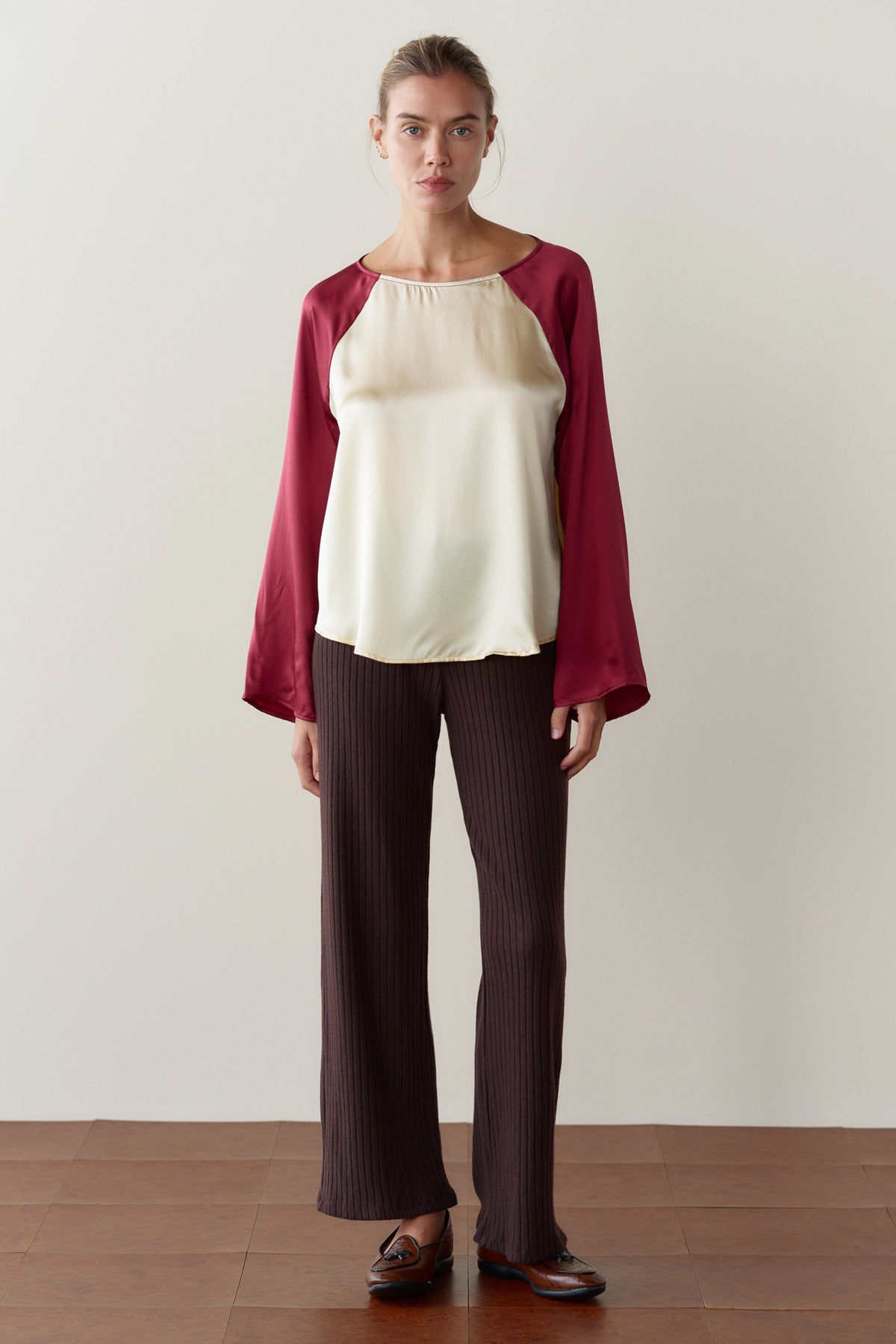 The Sweater Rib Simple Pant