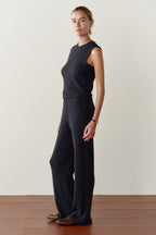 The Sweater Rib Simple Pant