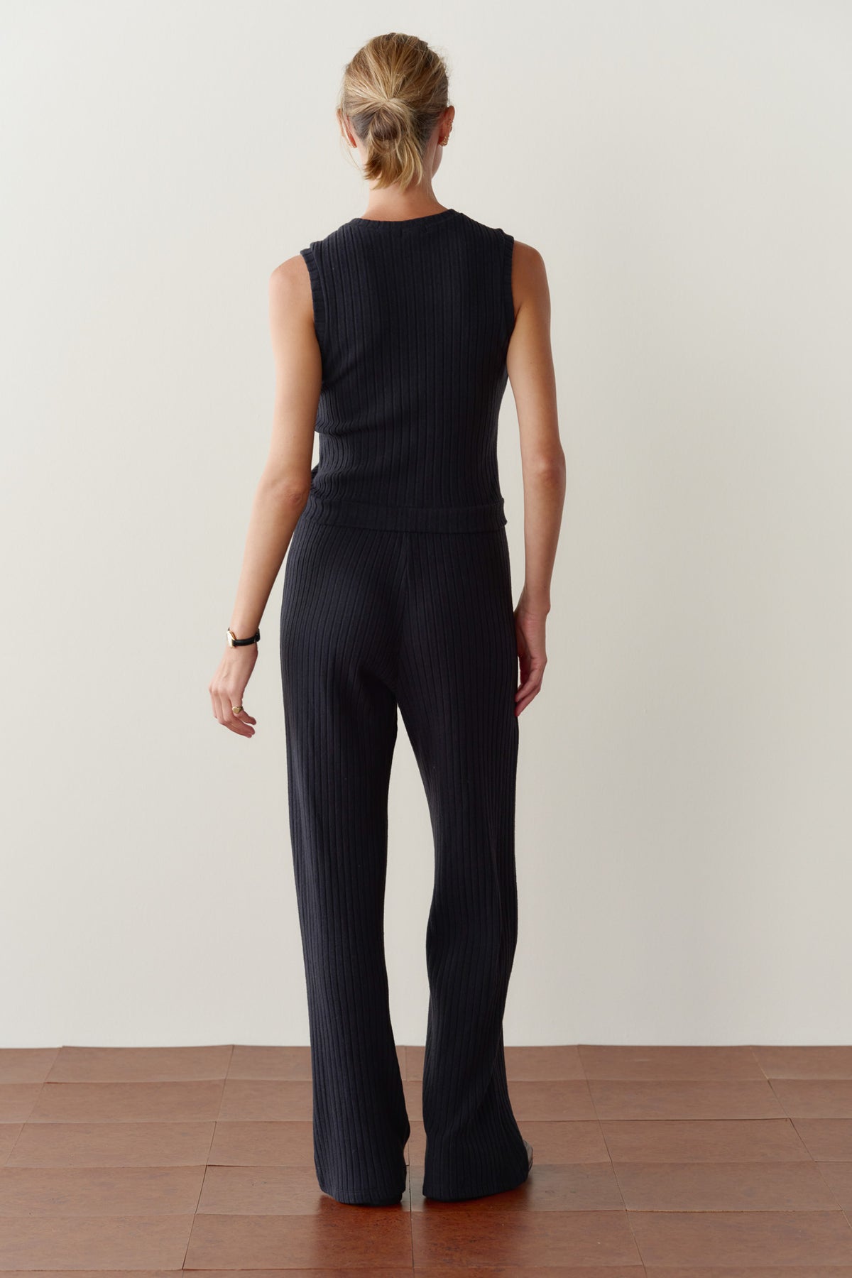 The Sweater Rib Simple Pant