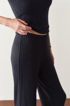 The Sweater Rib Simple Pant