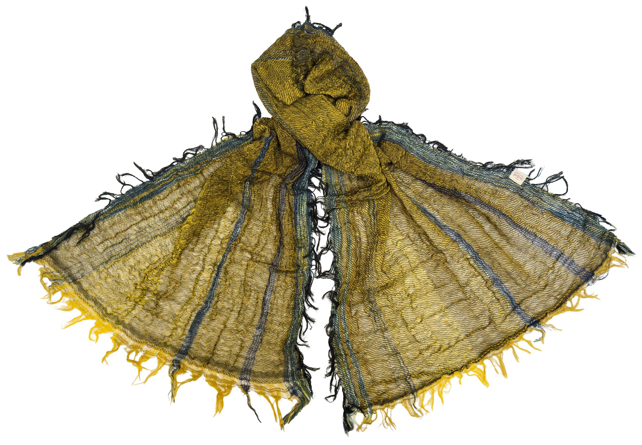 TAMAKI NIIME Small Cotton-gauze Scarf - Dart Frog