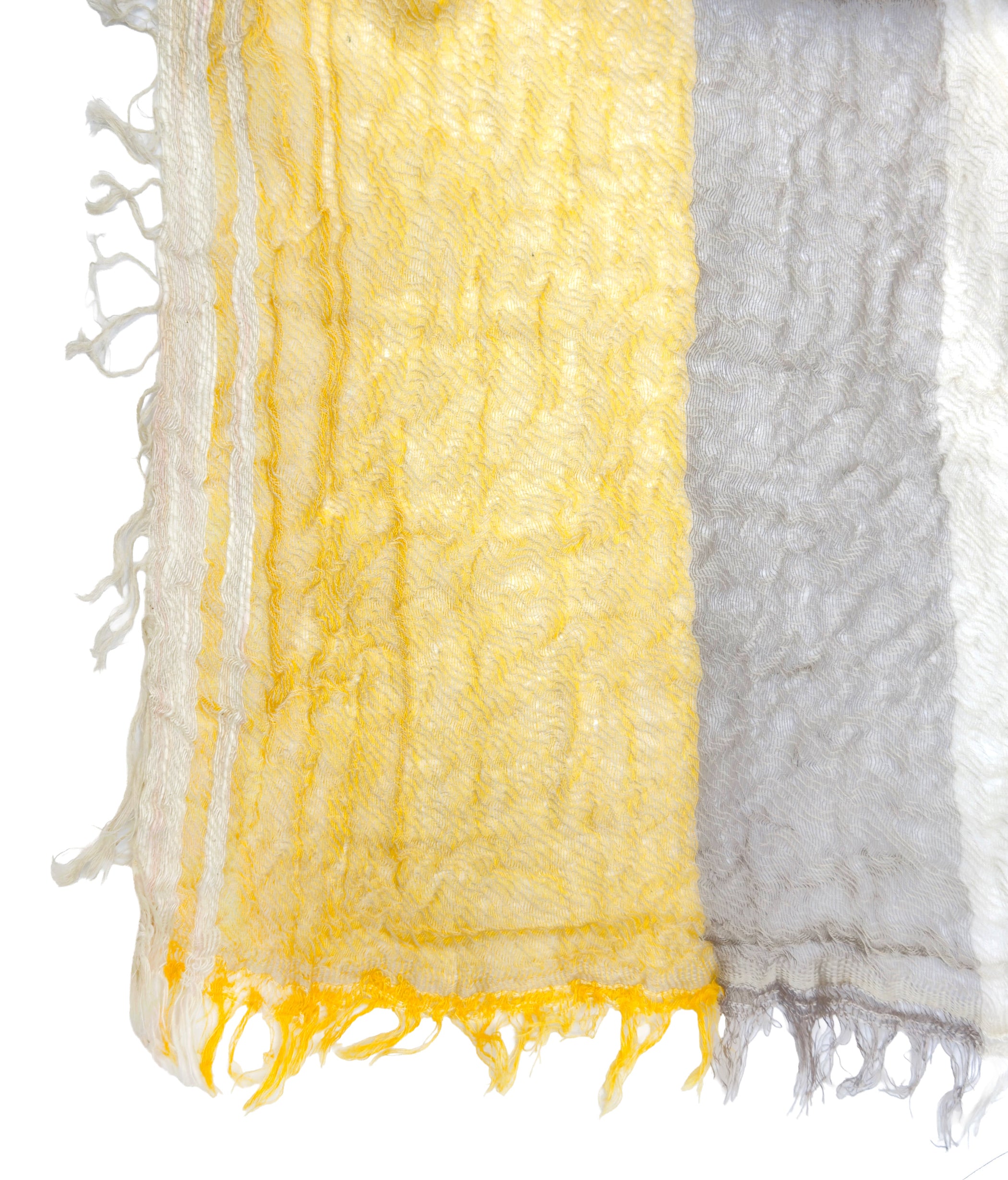 TAMAKI NIIME Small Cotton-gauze Scarf - Lemon Balm