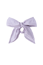 The Taffeta Bow Taro Gingham.