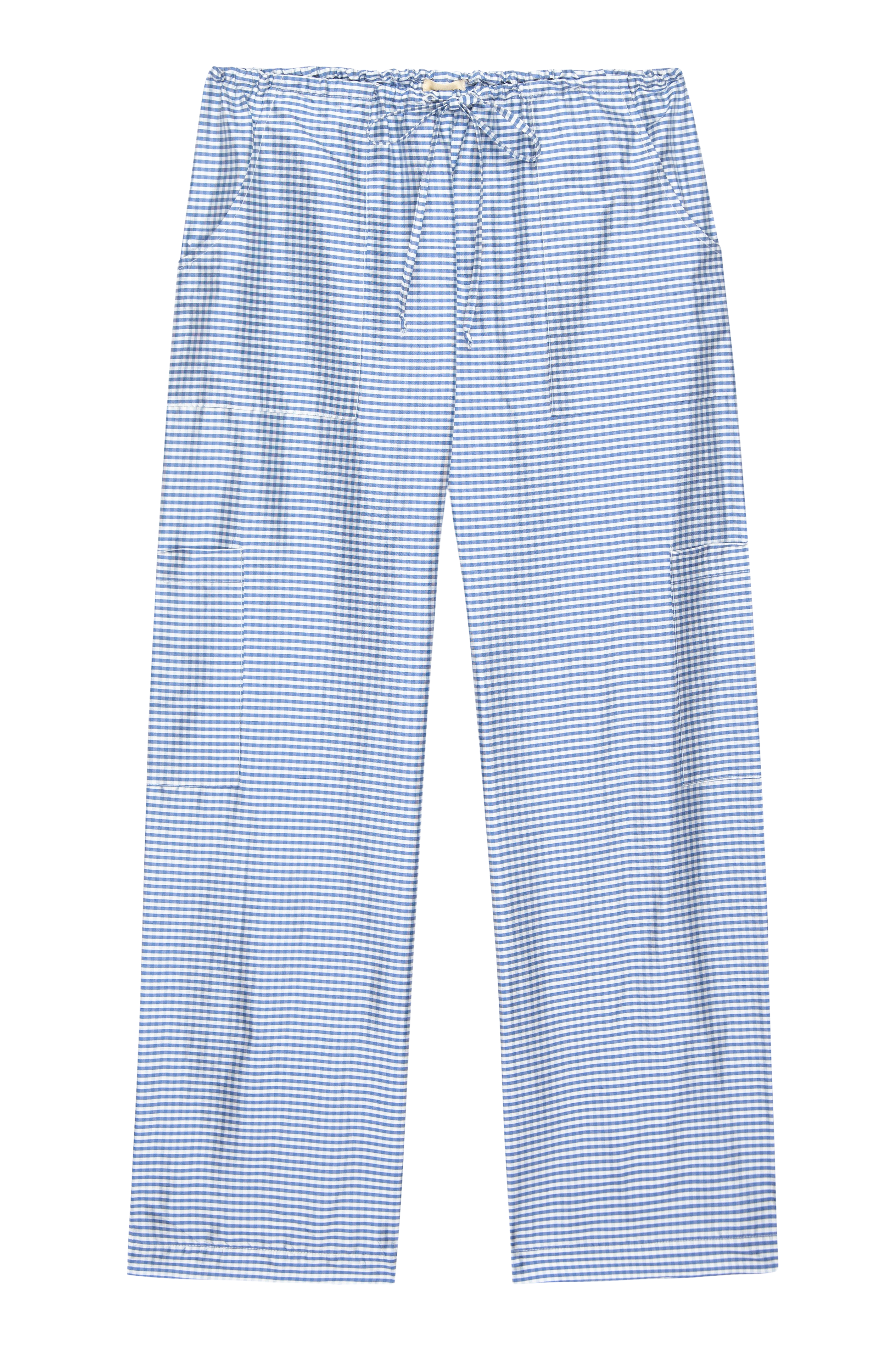 The Taffeta Drawstring Cargo Pant Cornflower.