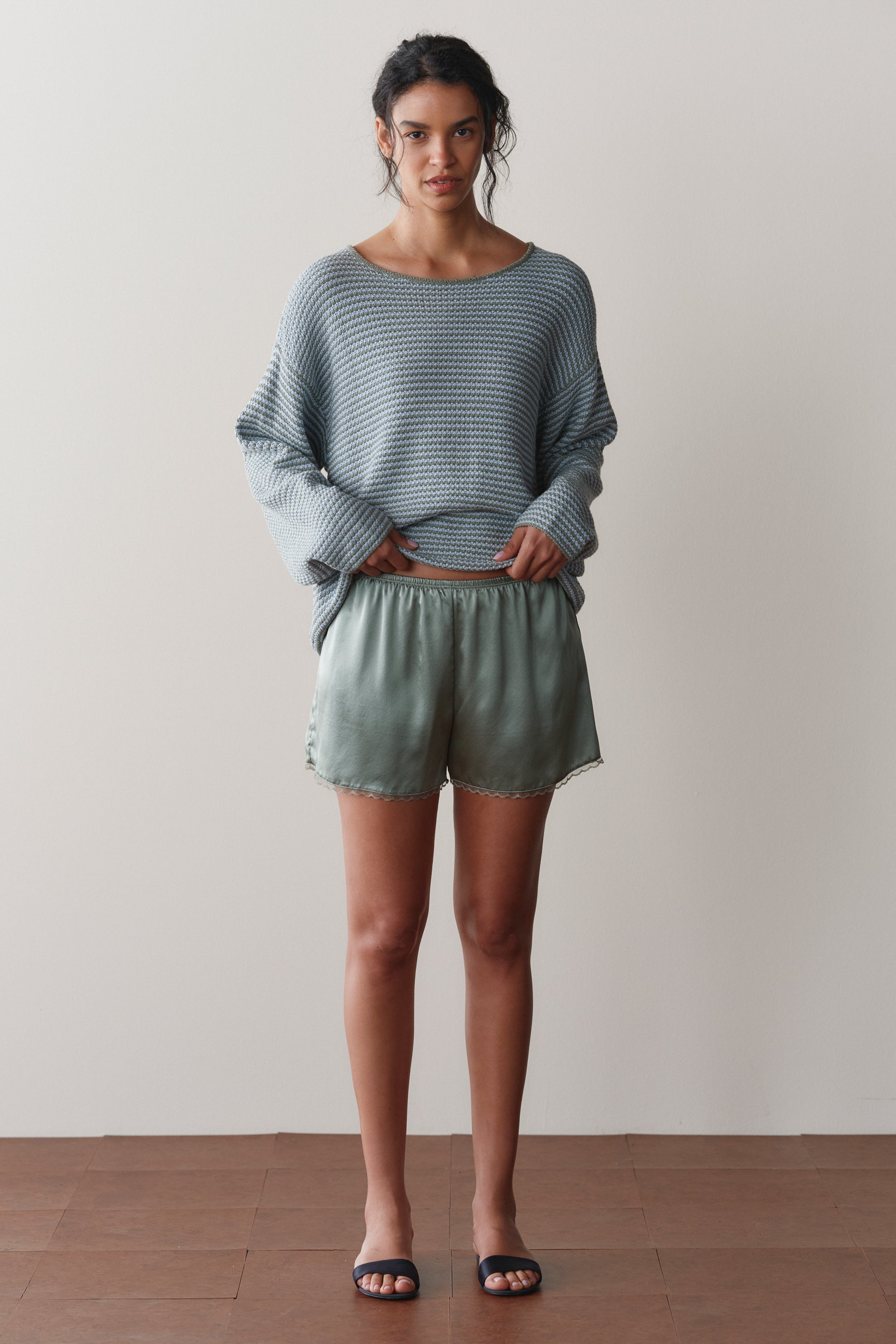The Silk Lace Tap Short