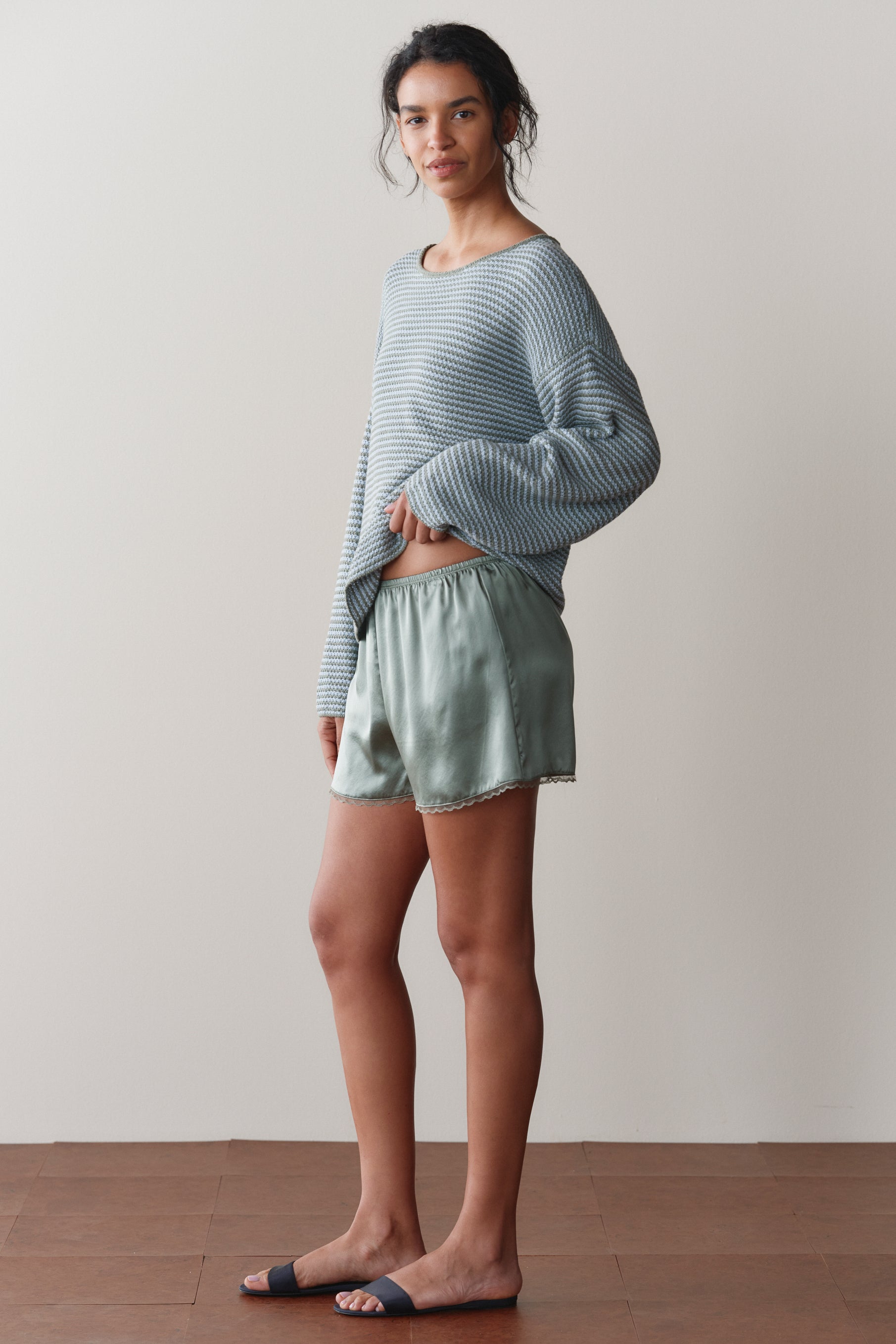 The Silk Lace Tap Short