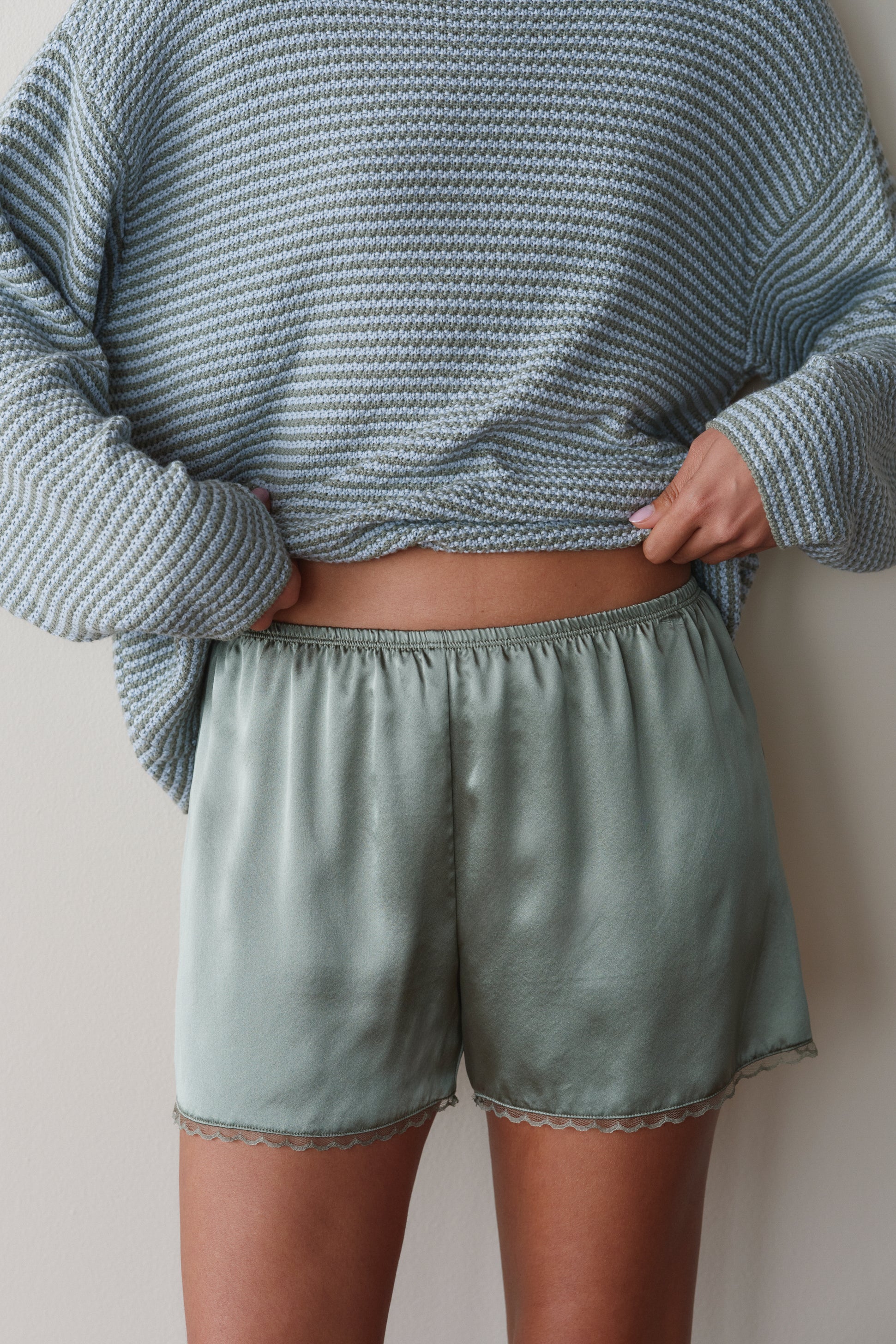 The Silk Lace Tap Short