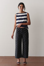 The Silk Taffeta Cargo Pant