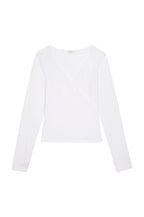 The Baby Rib Criss Cross Long Sleeve