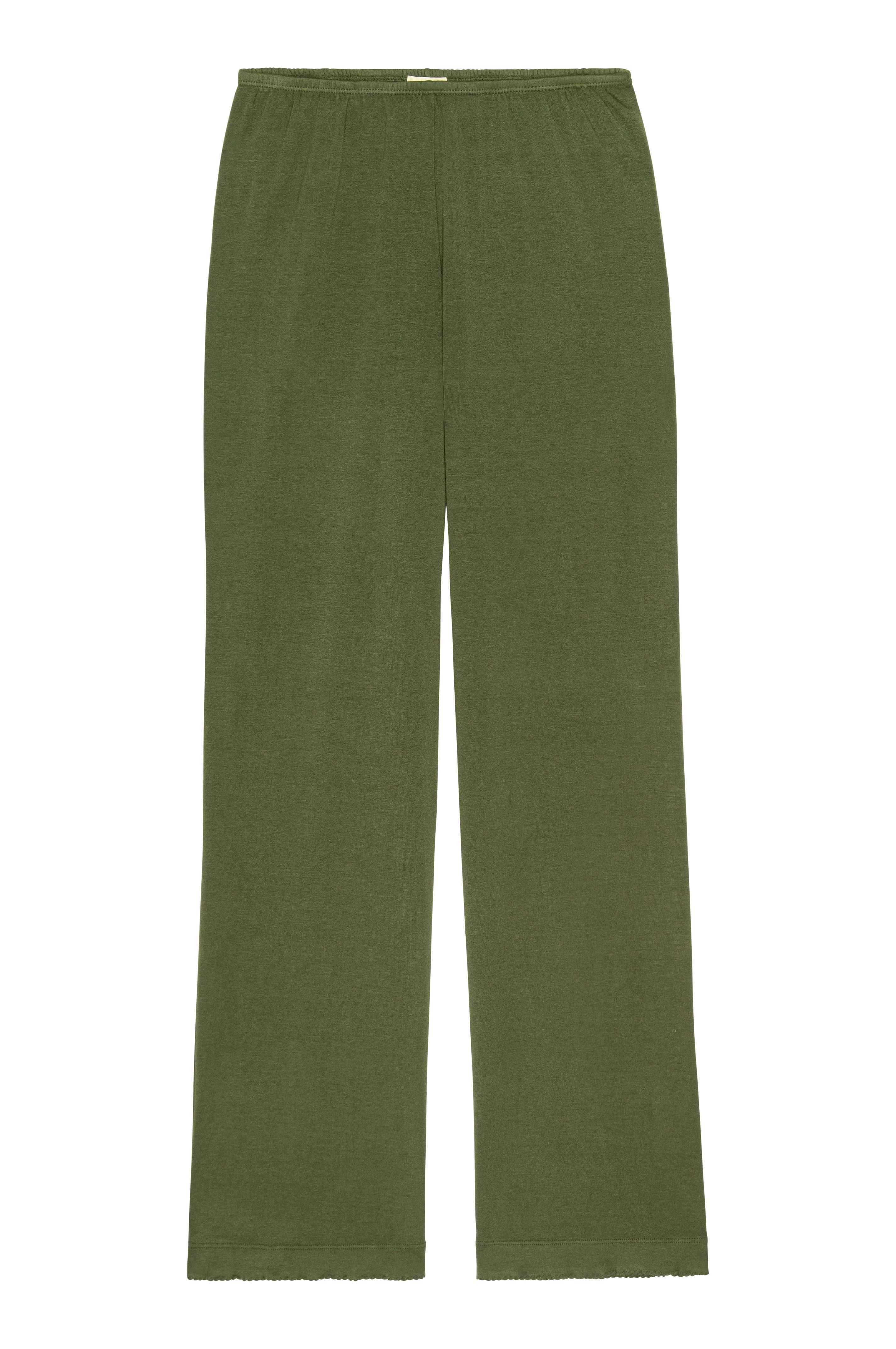 The Baby Rib Scallop Pant