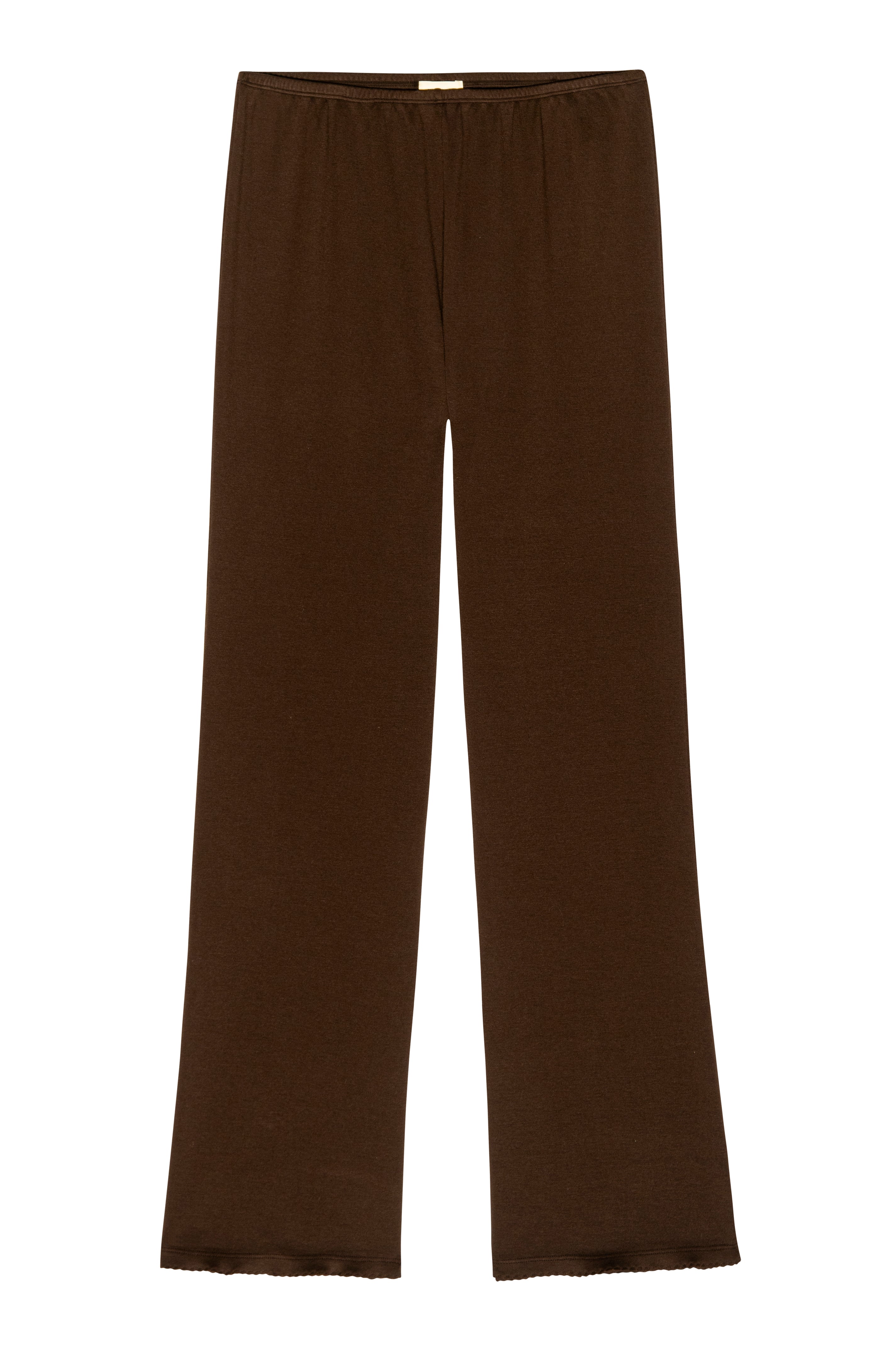 The Baby Rib Scallop Pant
