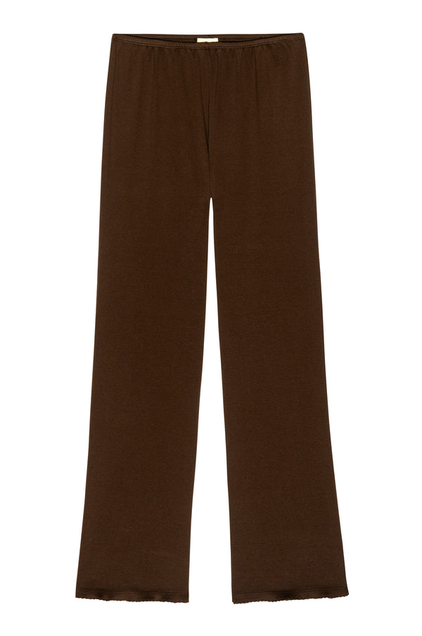 The Baby Rib Scallop Pant