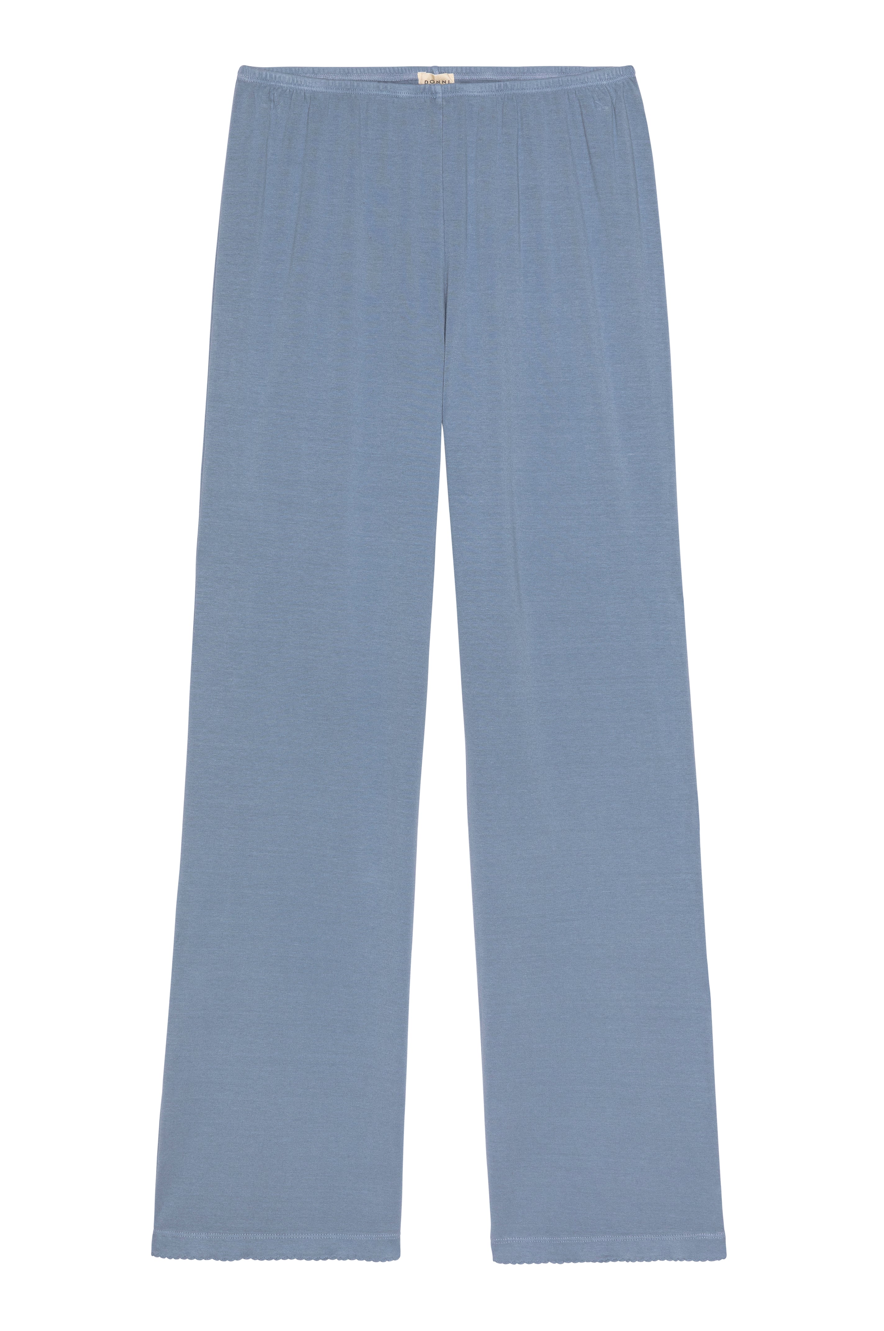 The Baby Rib Scallop Pant