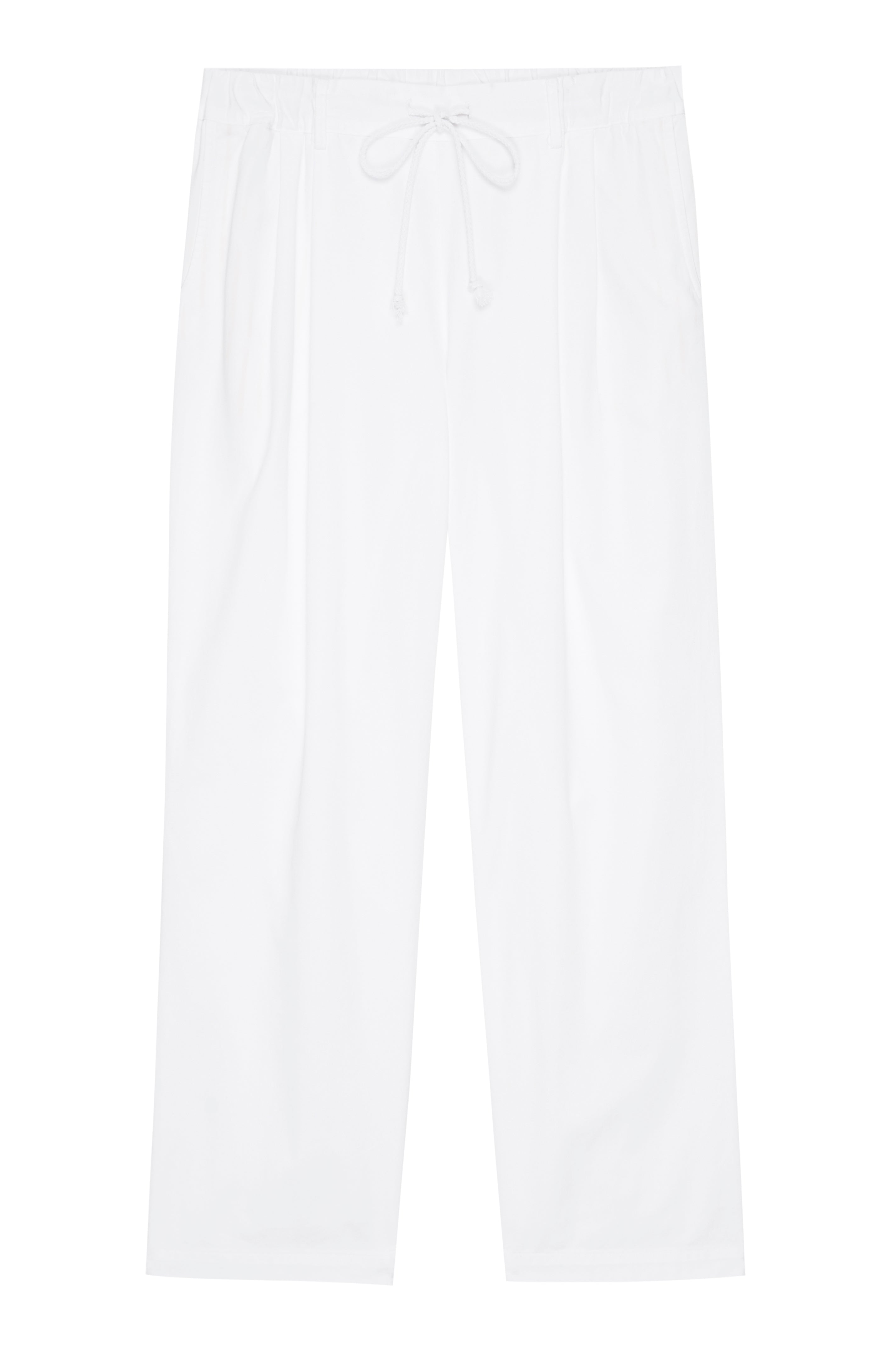 The Chino Drawstring Crop Pant