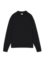 The Cotton Cashmere Crewneck Sweater Jet.