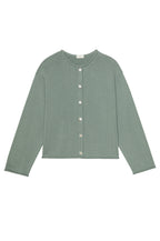 The Cotton Knit Roll Cardigan