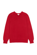 The Cotton Knit V-Neck Sweater