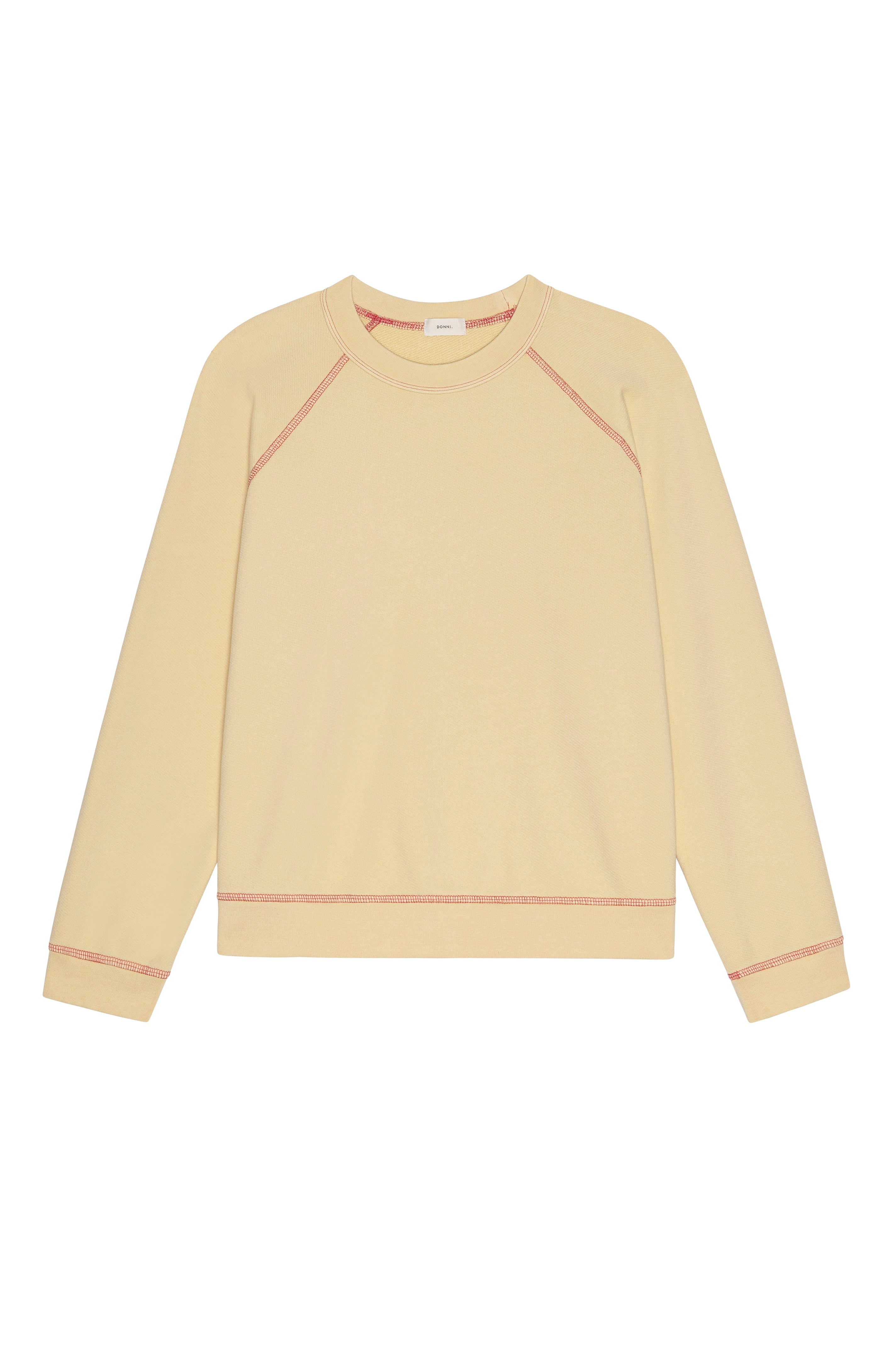 The Eco-Terry Contrast Stitch Sweatshirt