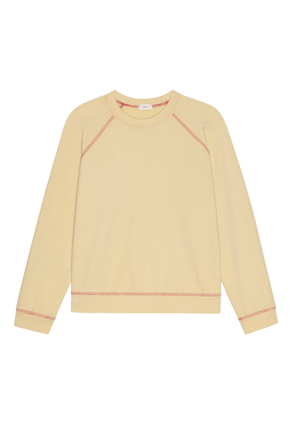 The Eco-Terry Contrast Stitch Sweatshirt