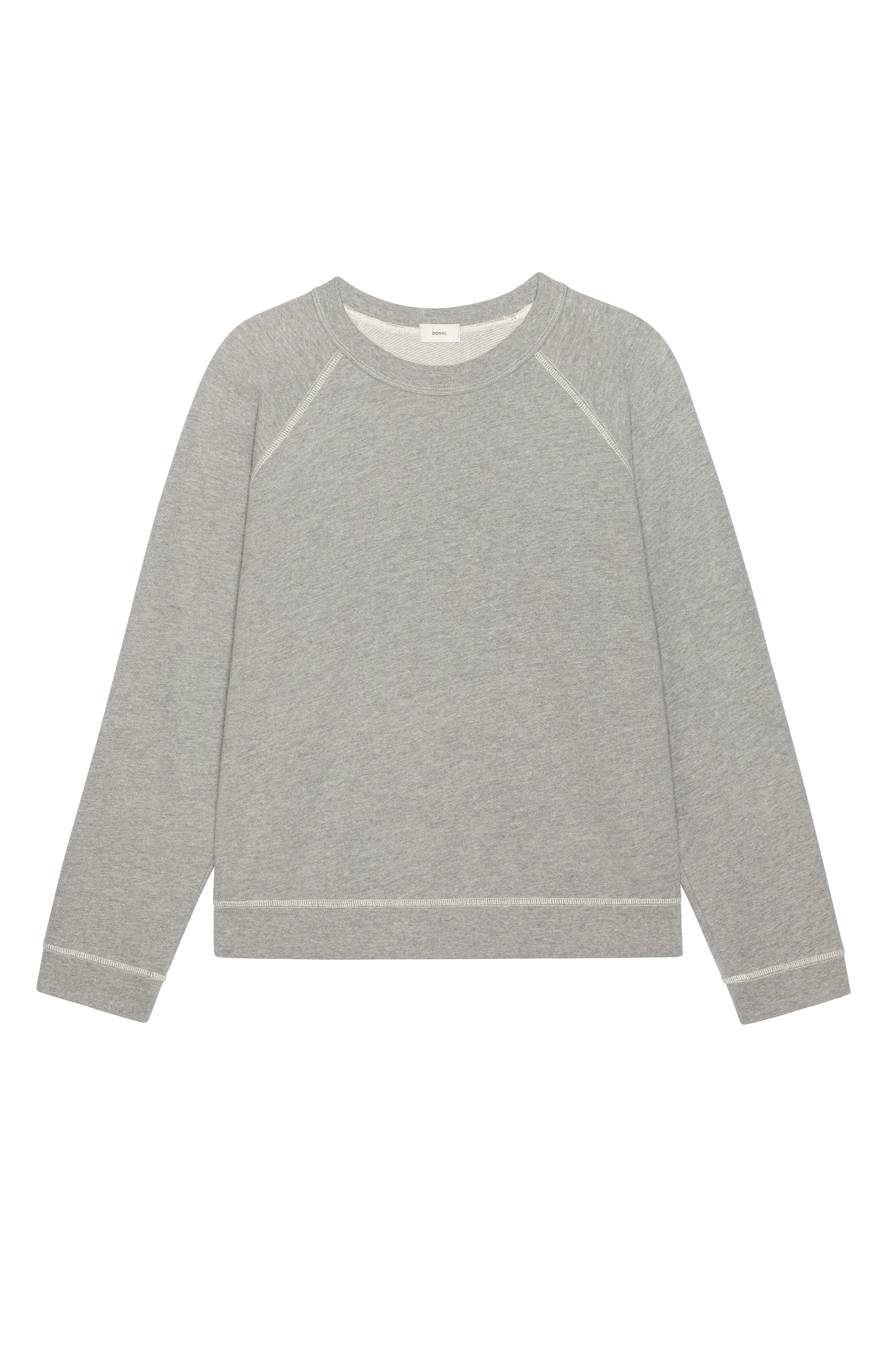 The Eco-Terry Contrast Stitch Sweatshirt