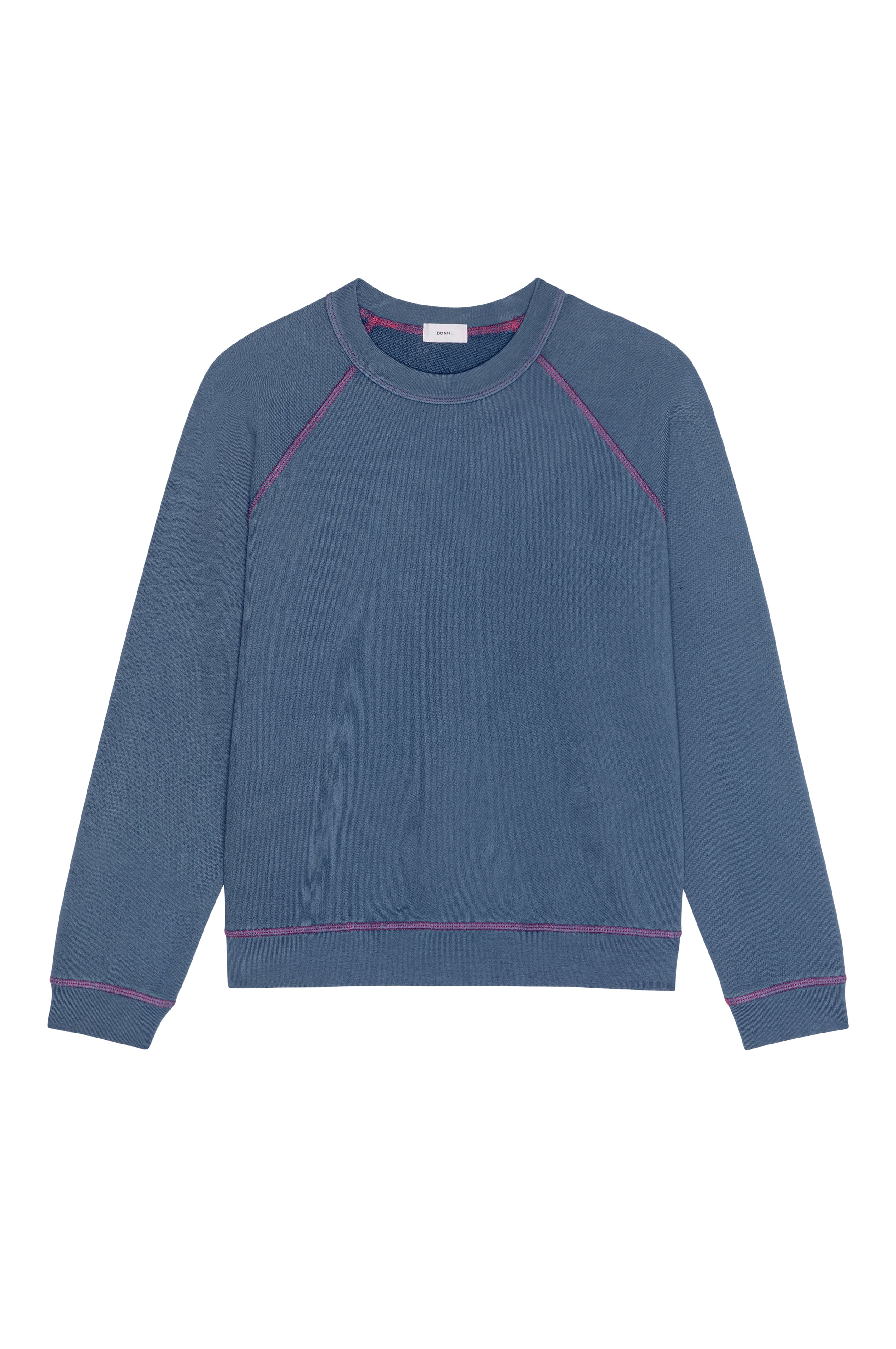 The Eco-Terry Contrast Stitch Sweatshirt