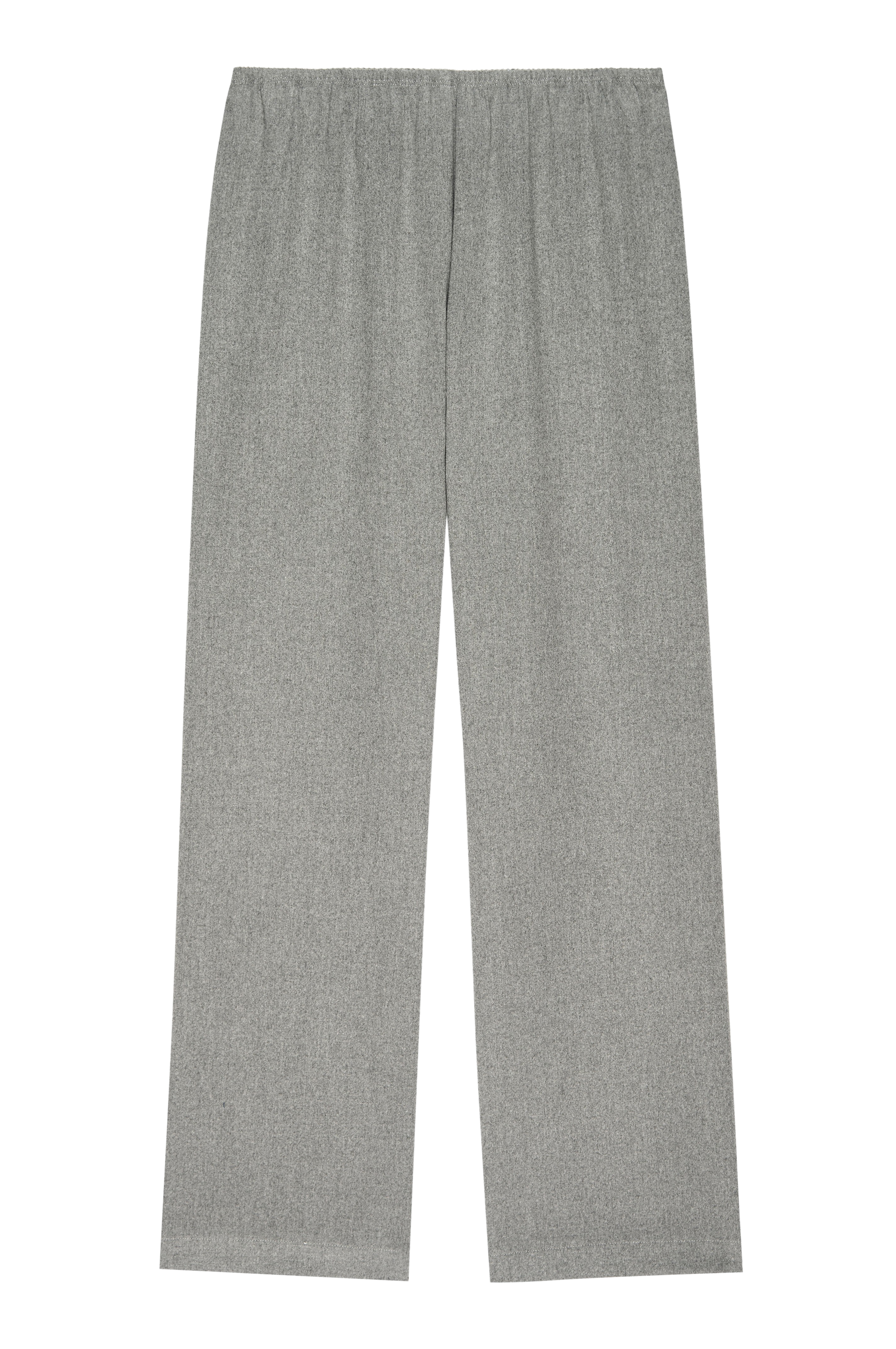 Gray pants on a white background