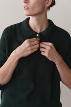 The Heavy Cotton Knit Polo