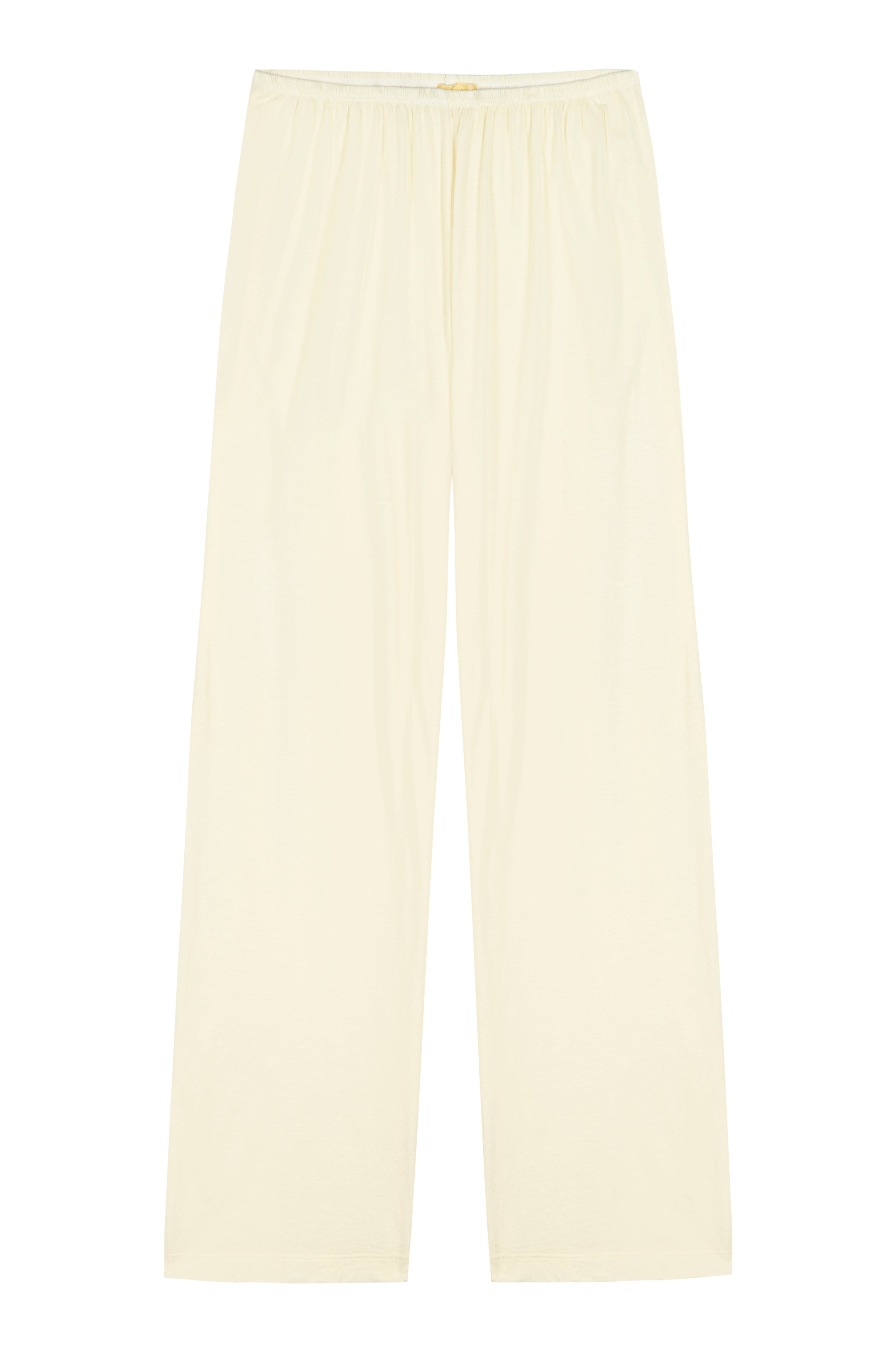 The Jersey Simple Pant Creme