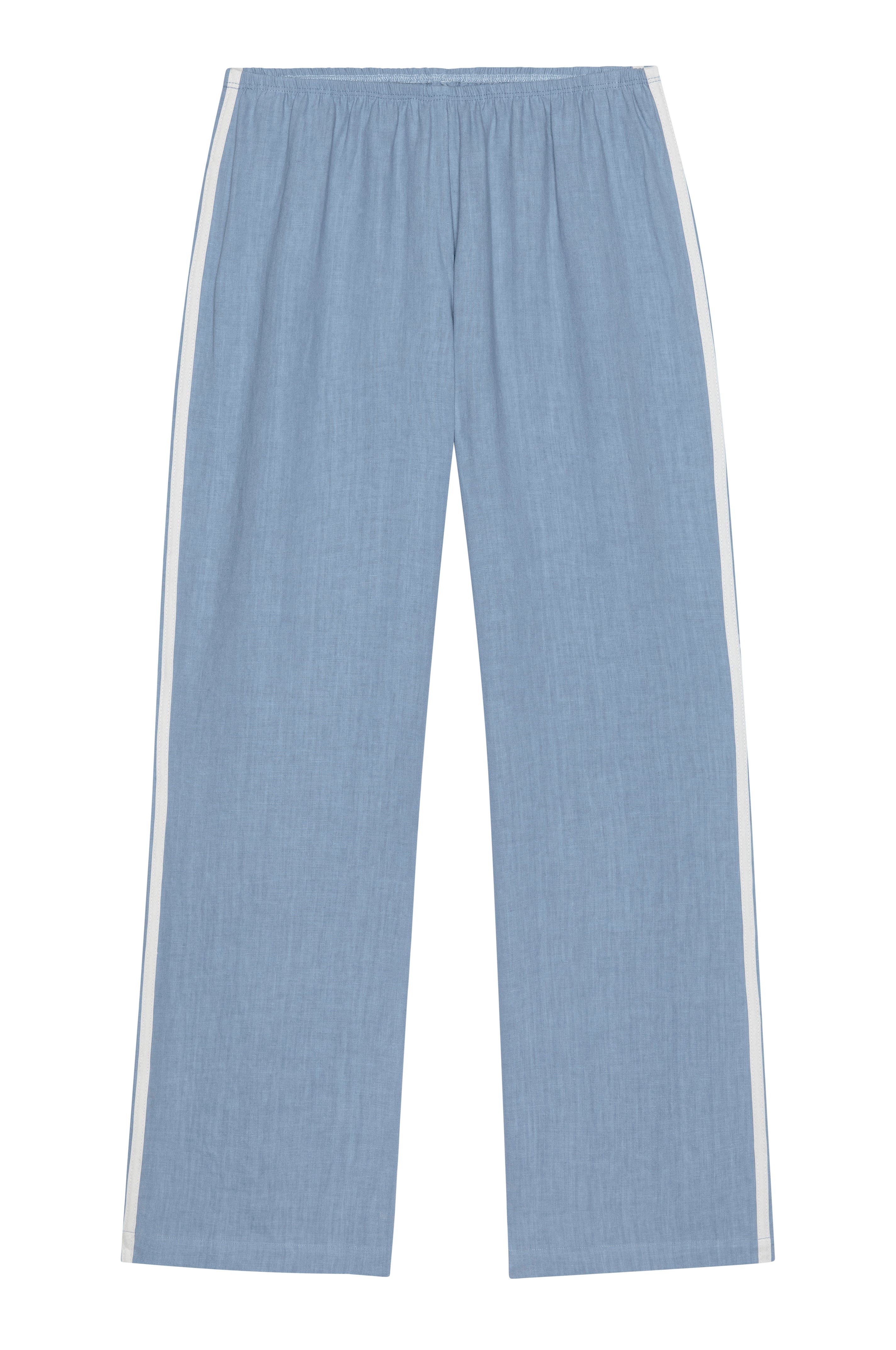 The Linen Crop Stripe Pant