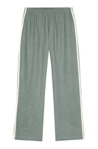 The Linen Crop Stripe Pant