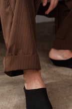 The Pop Pinstripe Simple Pant