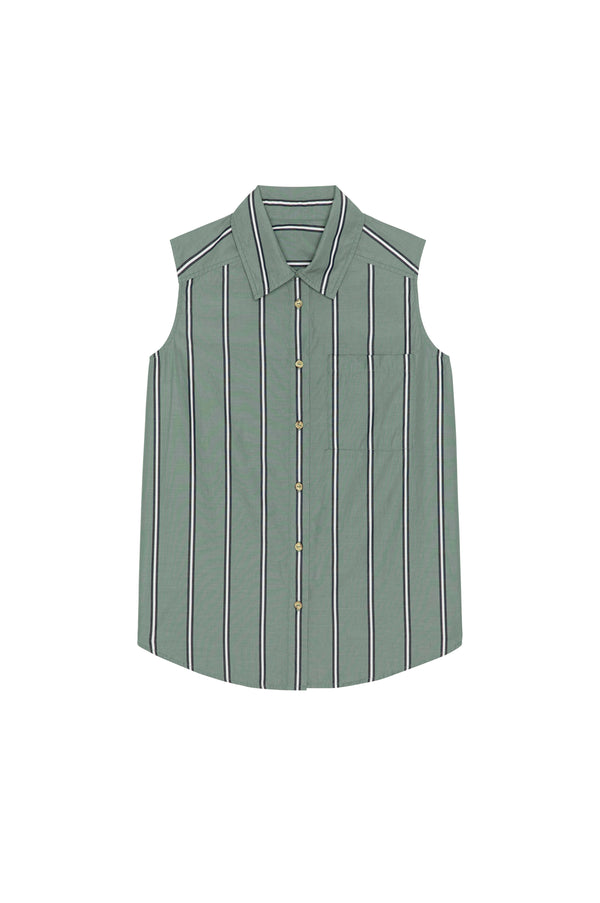 The Pop Sleeveless Shirt