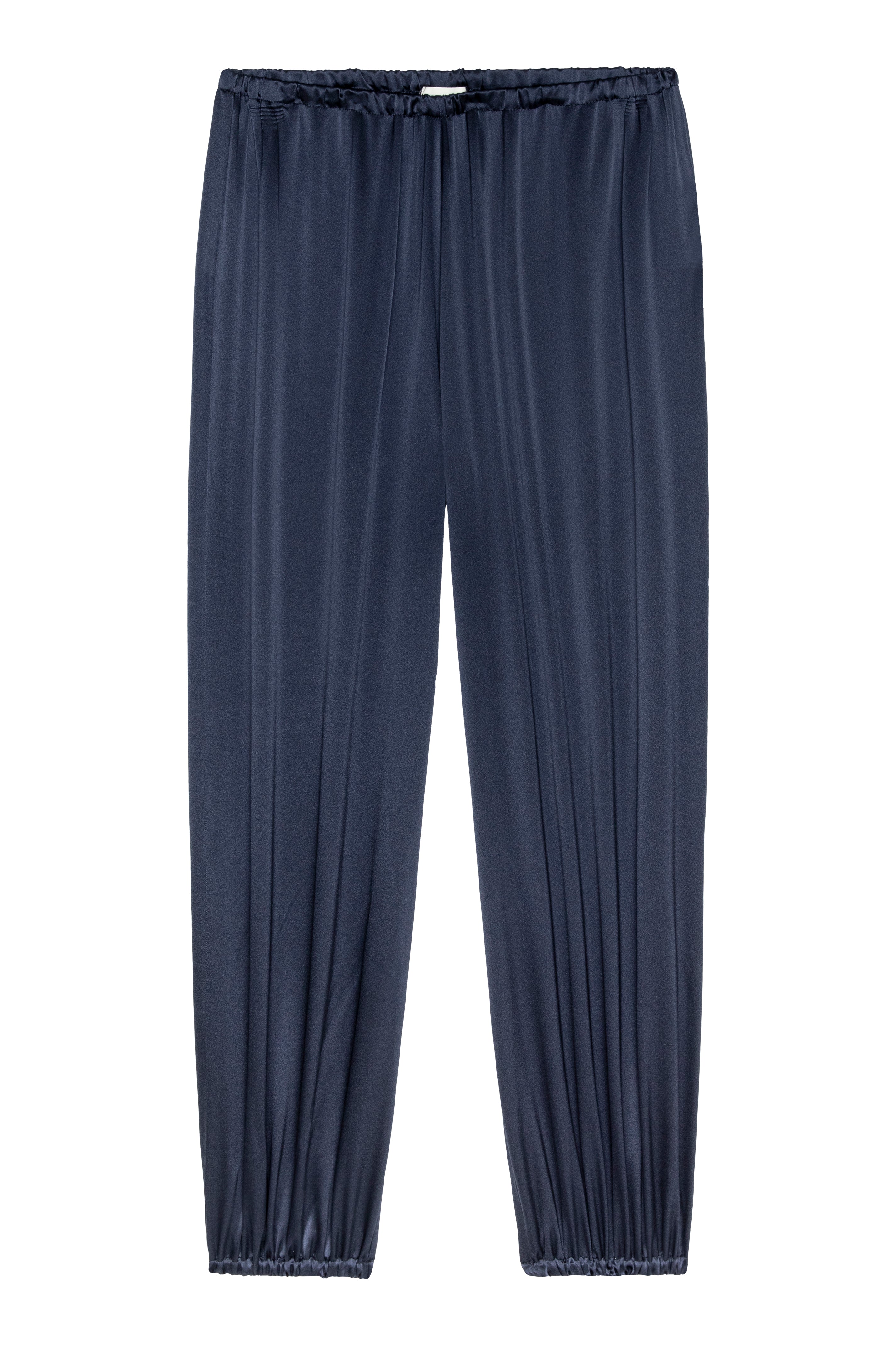 The Silk Balloon Pant Navy