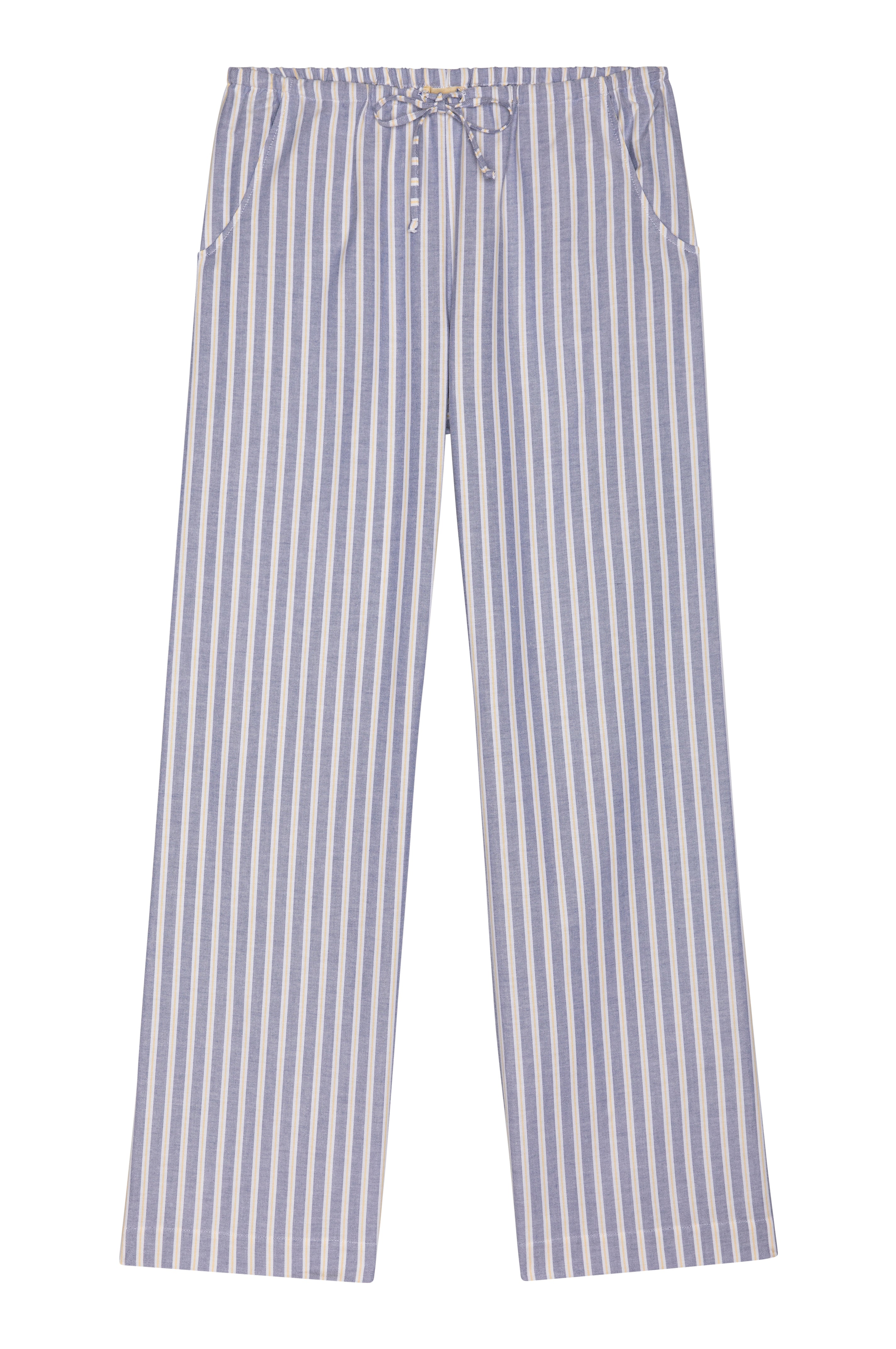 The Oxford Stripe Drawstring Pant