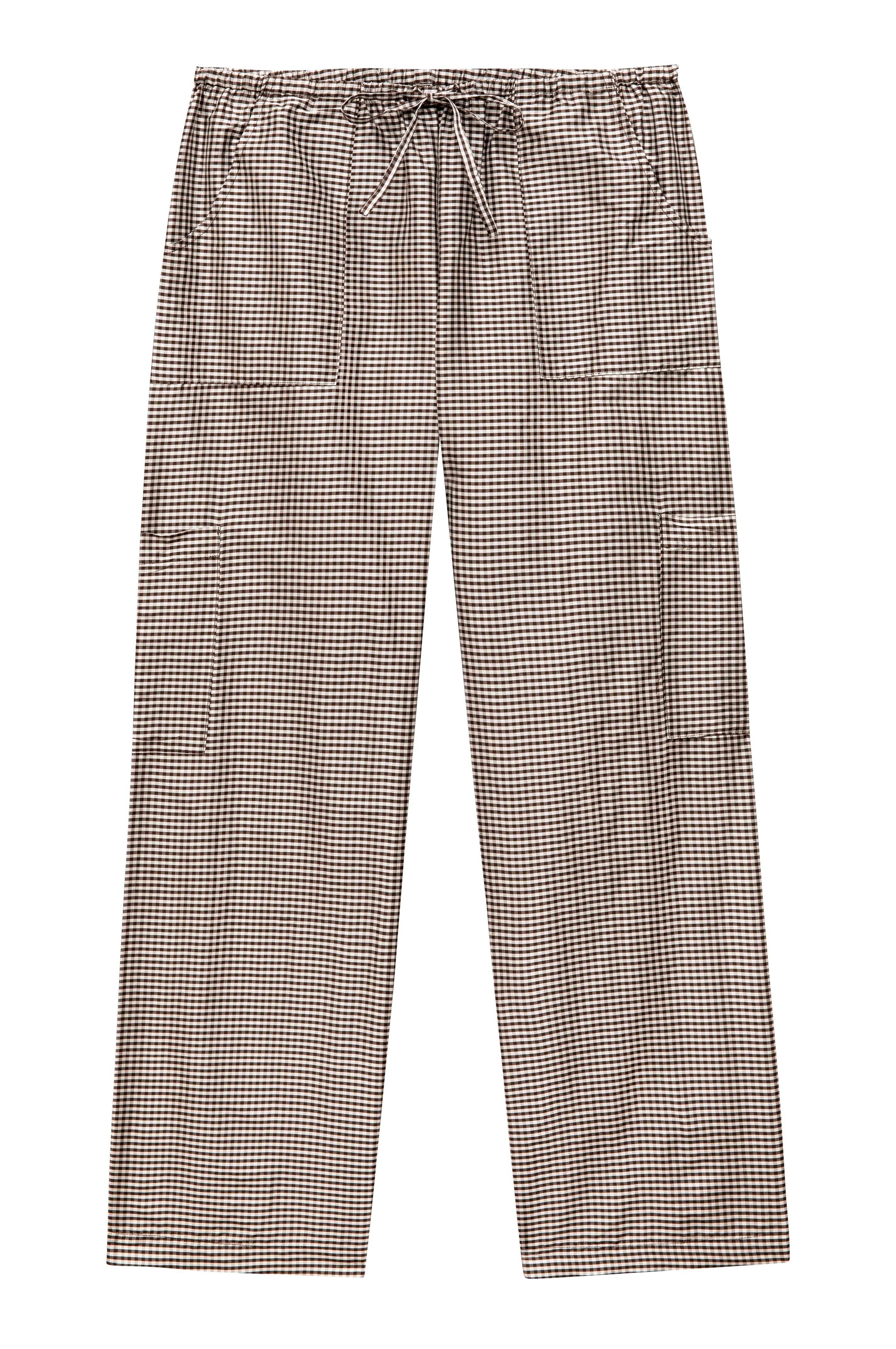 The Silk Taffeta Cargo Pant