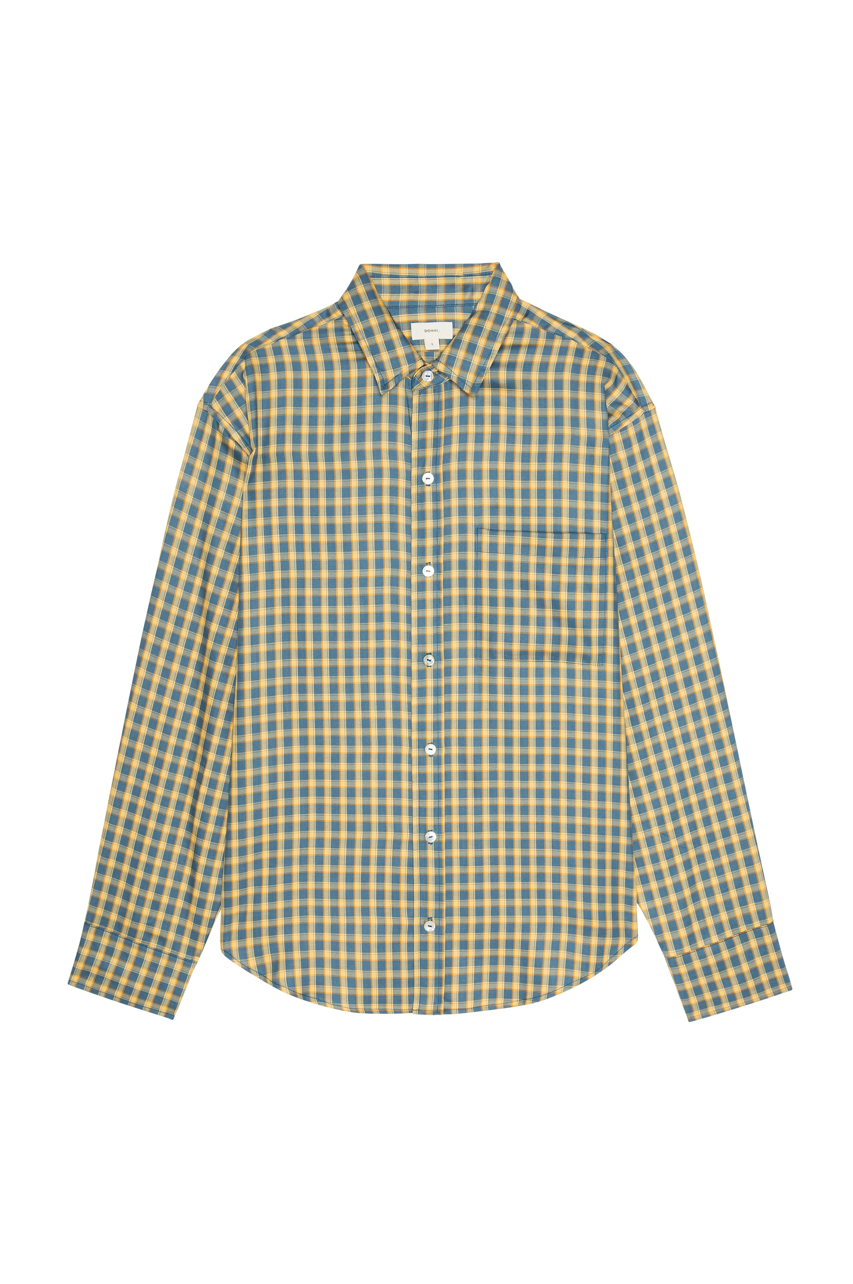 The Tencel Plaid Shirt Lake Butter Plaid