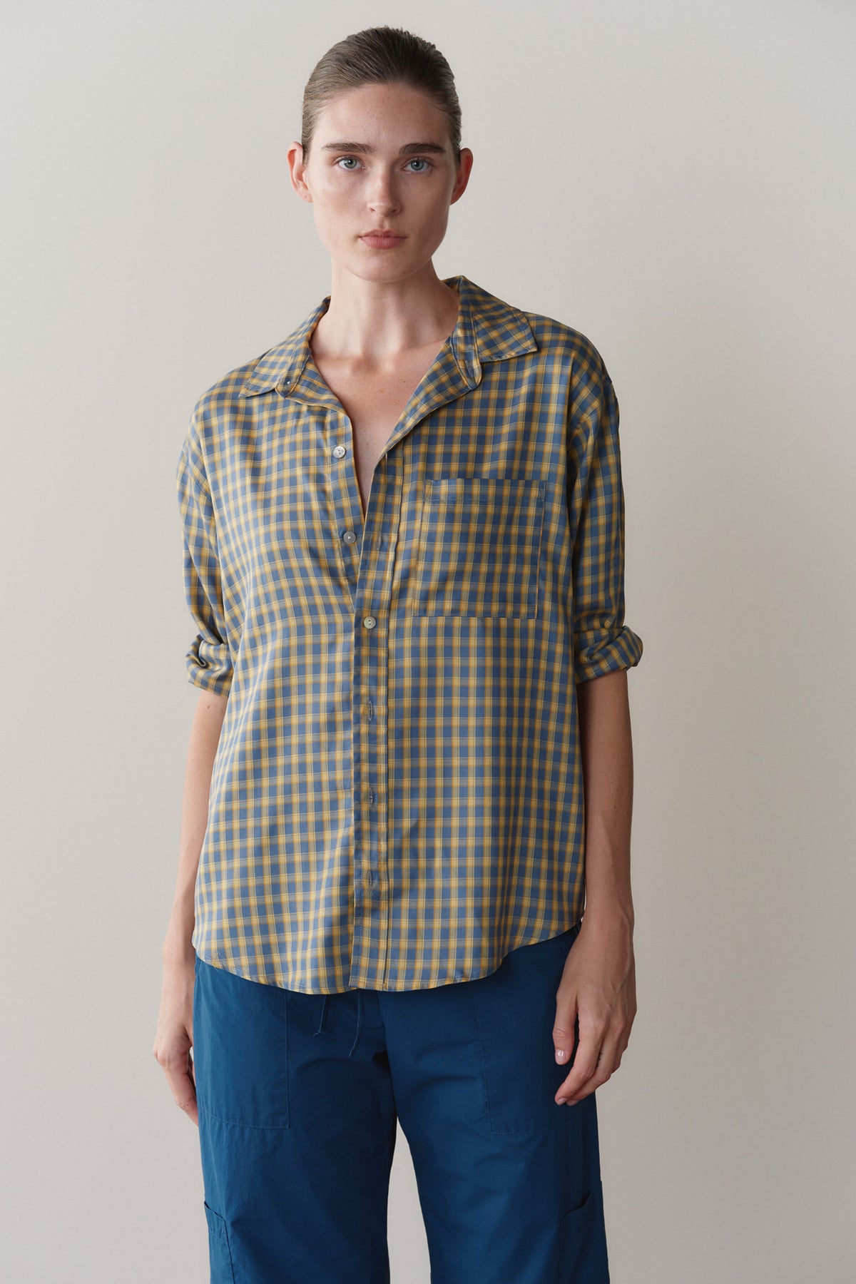 The Tencel Plaid Shirt