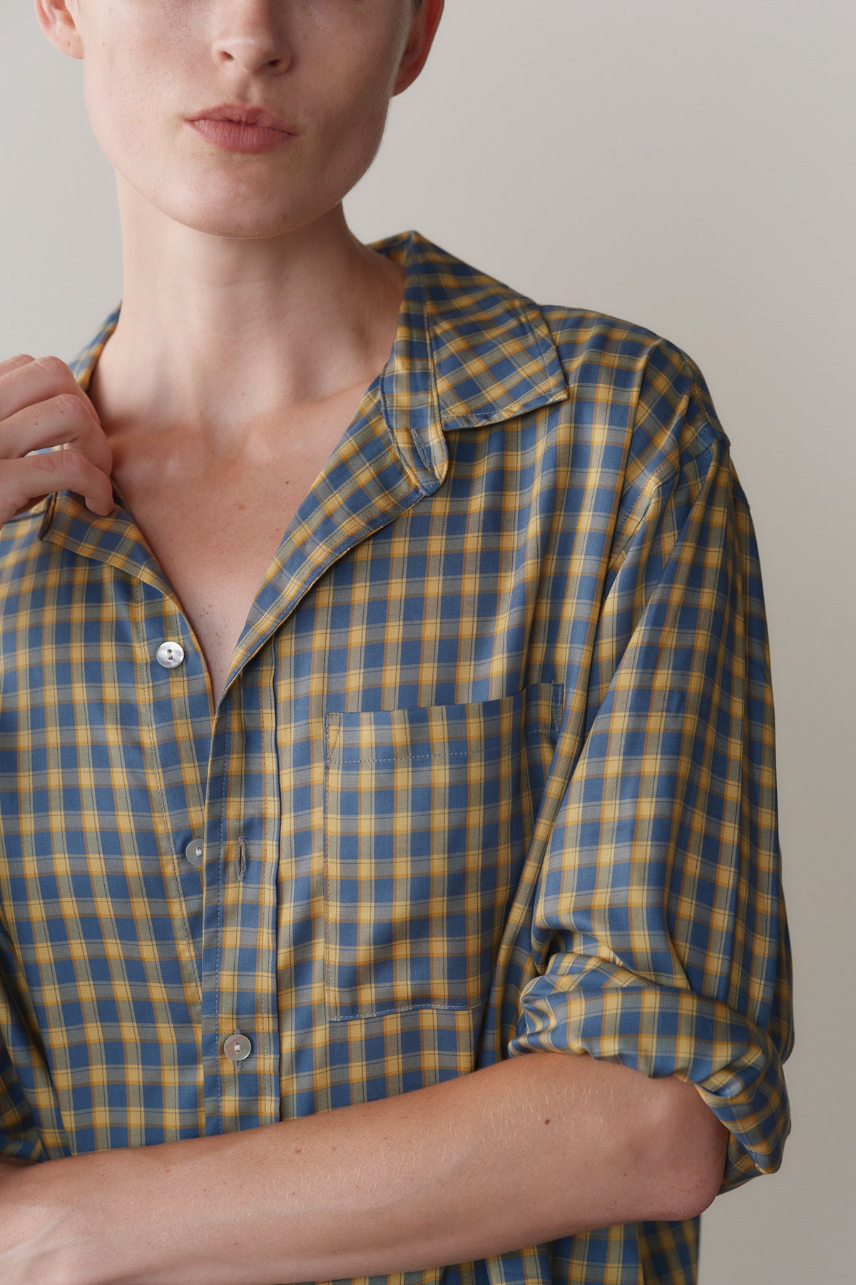 The Tencel Plaid Shirt