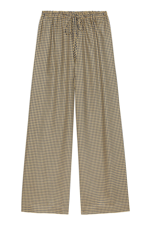The Tencel Plaid Tie Pant