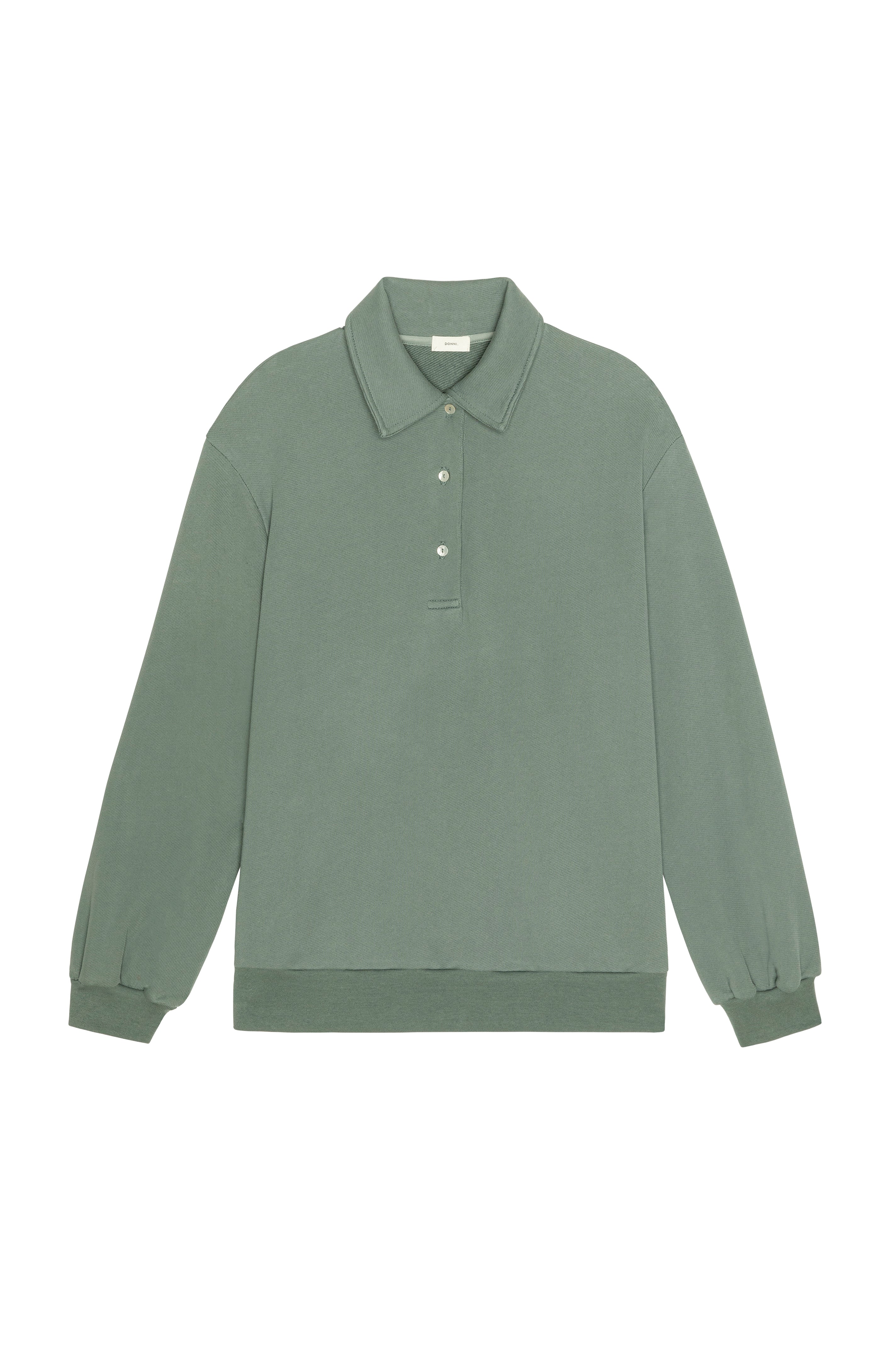 The Eco-Terry Polo Sweatshirt
