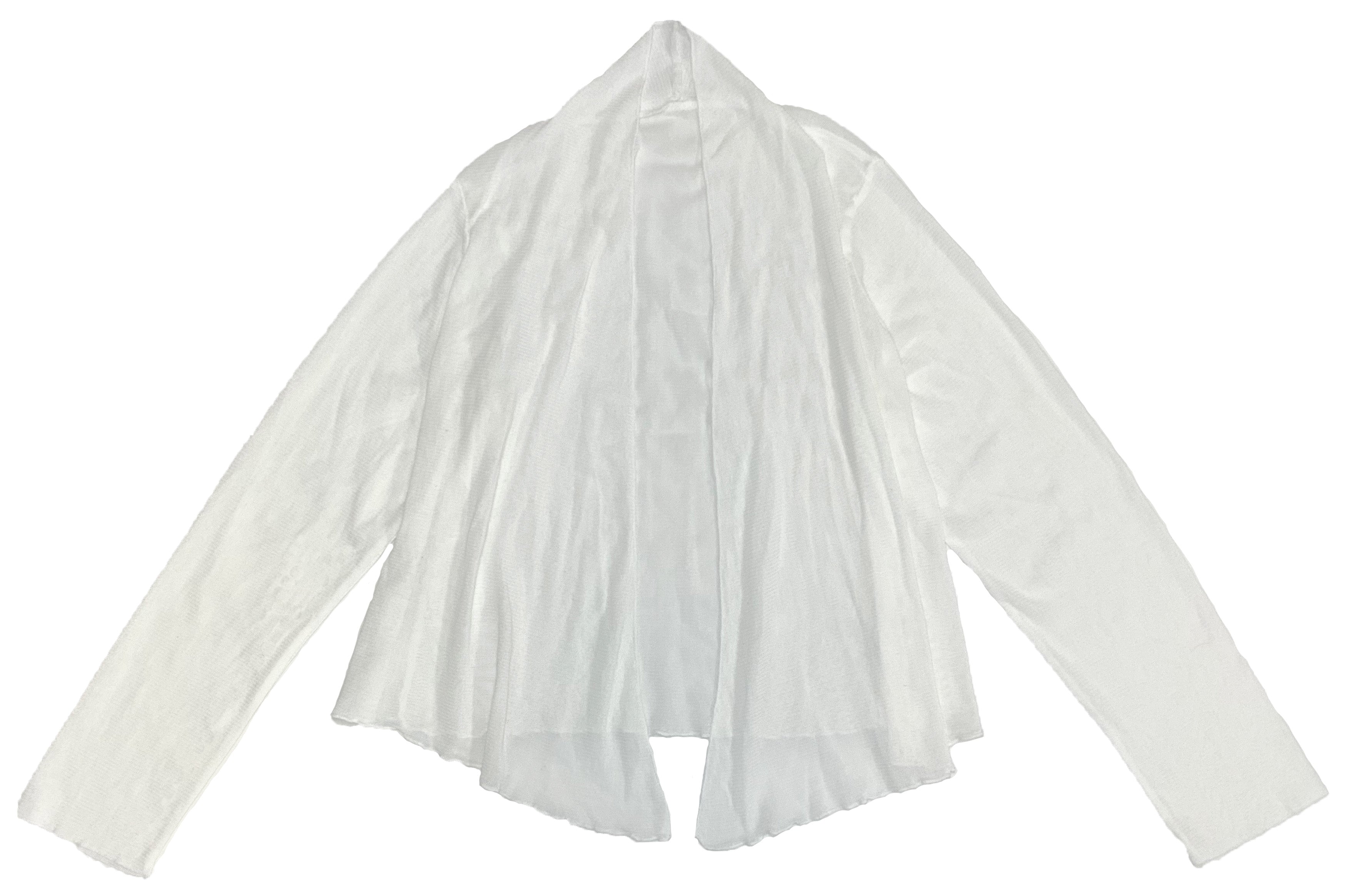 MOTION Cropped Mesh Cardigan