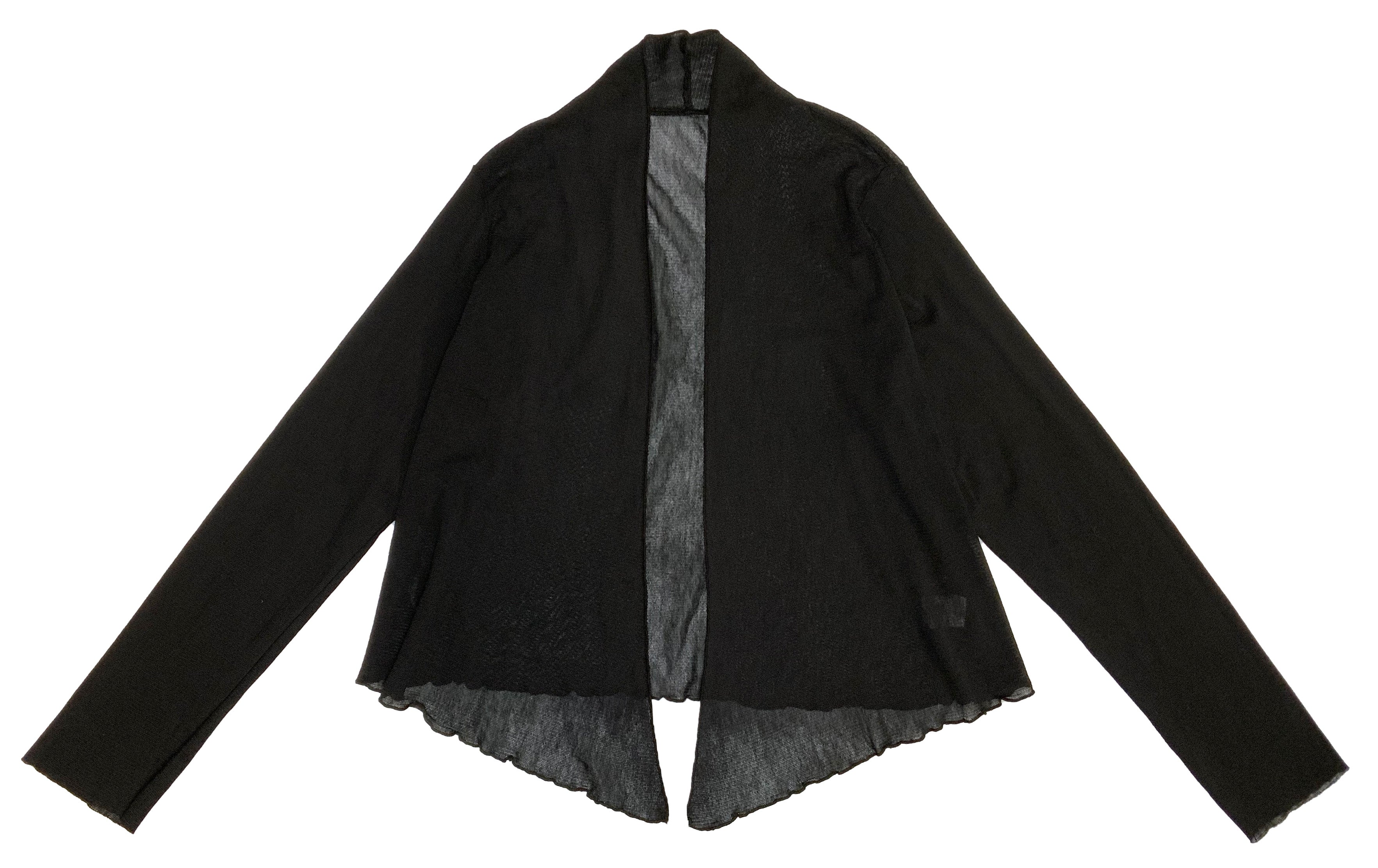 MOTION Cropped Mesh Cardigan